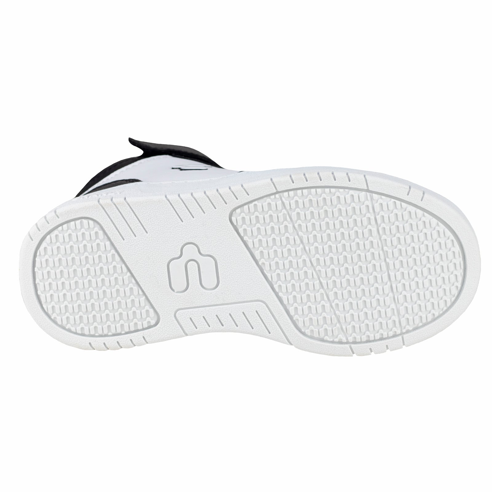 Tenis Urbano Casual Para Niño Charly 1079415 Blanco Negro
