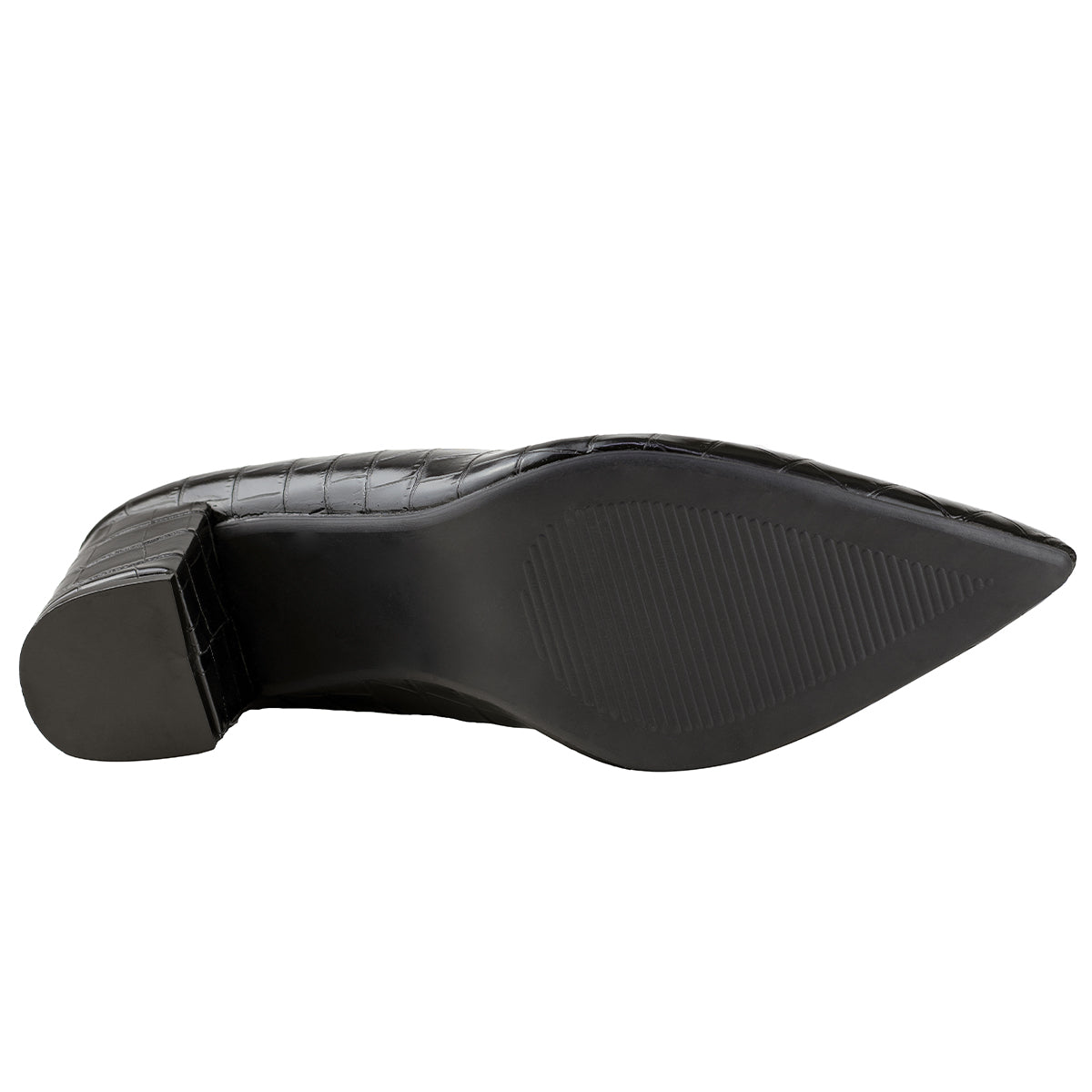 Zapatilla Clásica Dama Capa De Ozono 649601 Negro