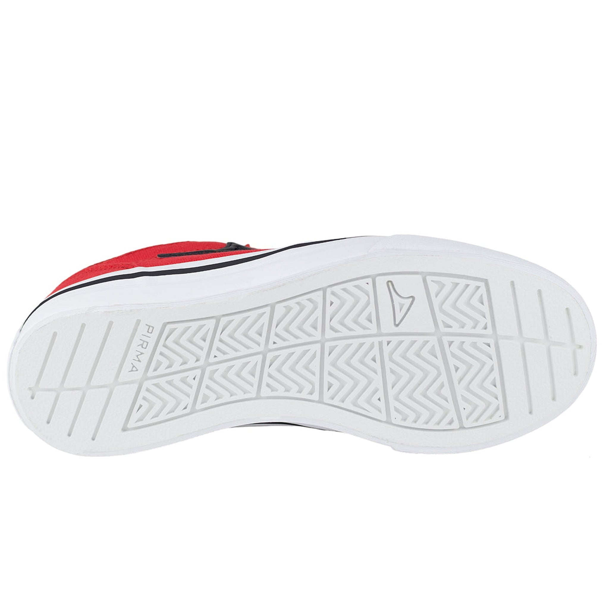 Tenis Casual Unisex Pirma Ronnie 6034 Rojo Negro