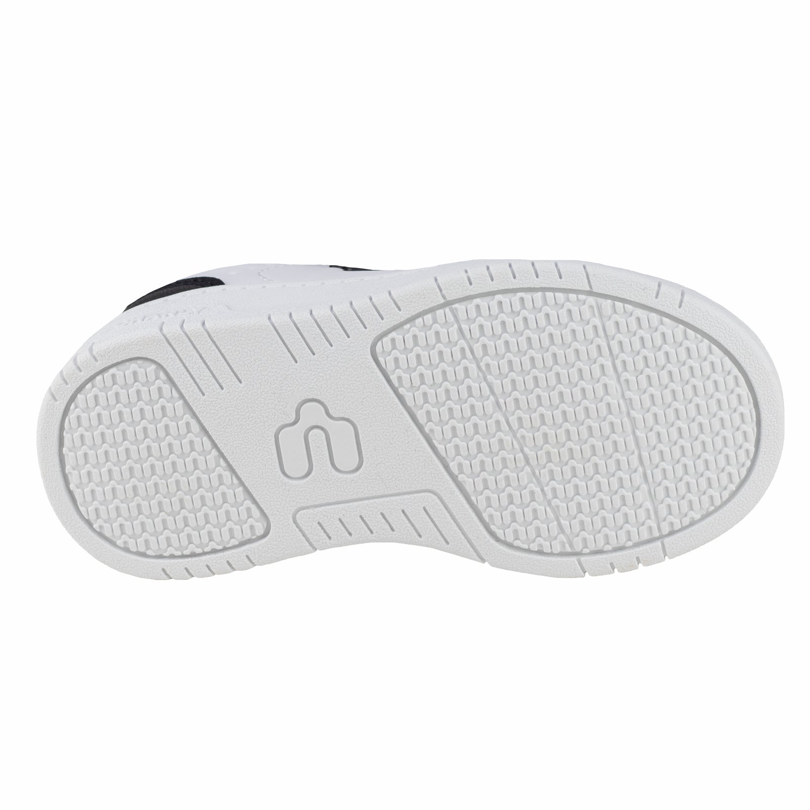 Tenis Choclo Casual Para niño Charly 1065383 Blanco Negro