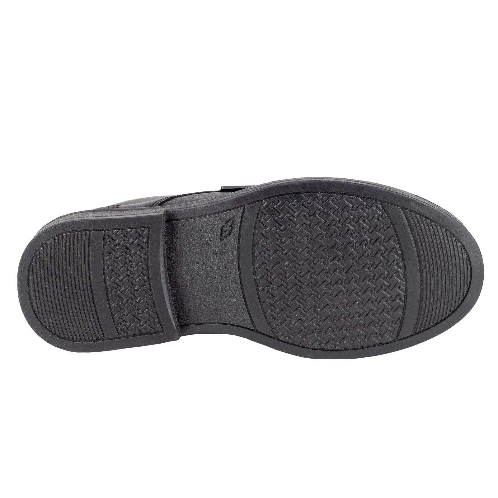 Botín Escolar Formal Para Niño Yuyin 24360 Negro 21.5- 25.5
