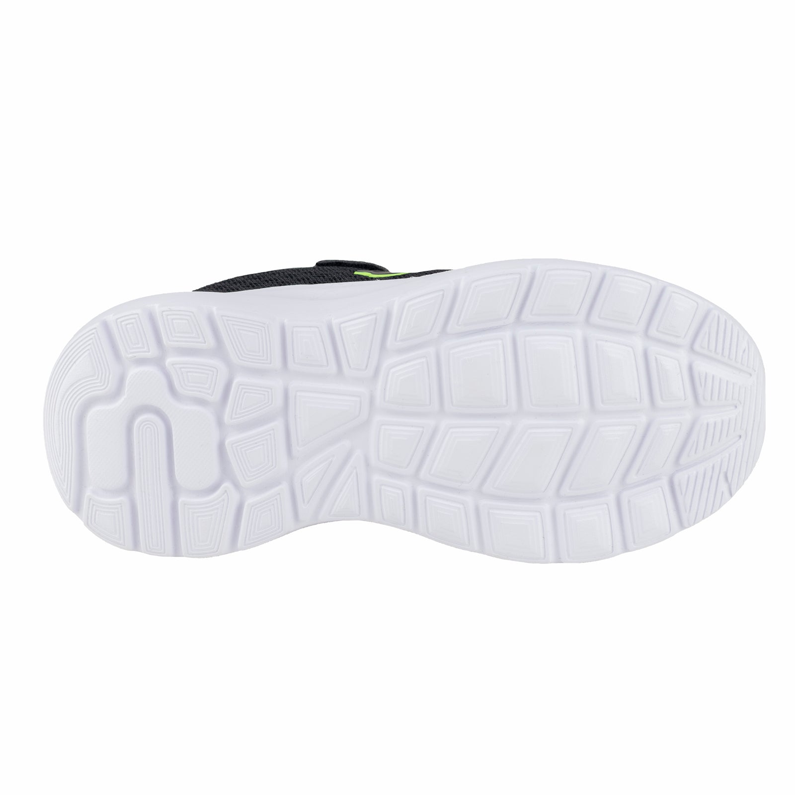 Tenis Running Confort Para Niño Charly 1065378 Negro Limón