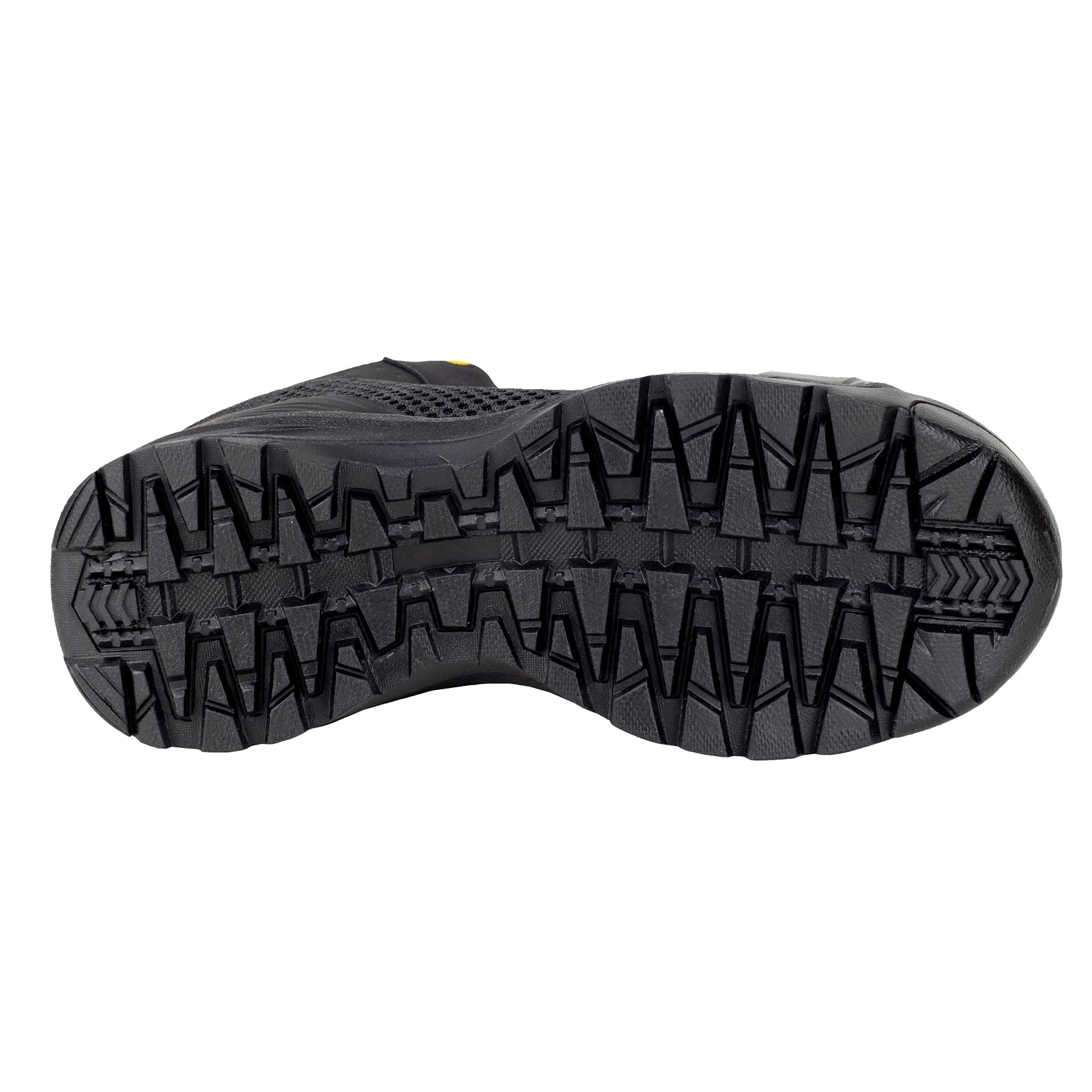 Bota de seguridad Casco Acero Para Caballero New Ram 9544 Negro Amarillo