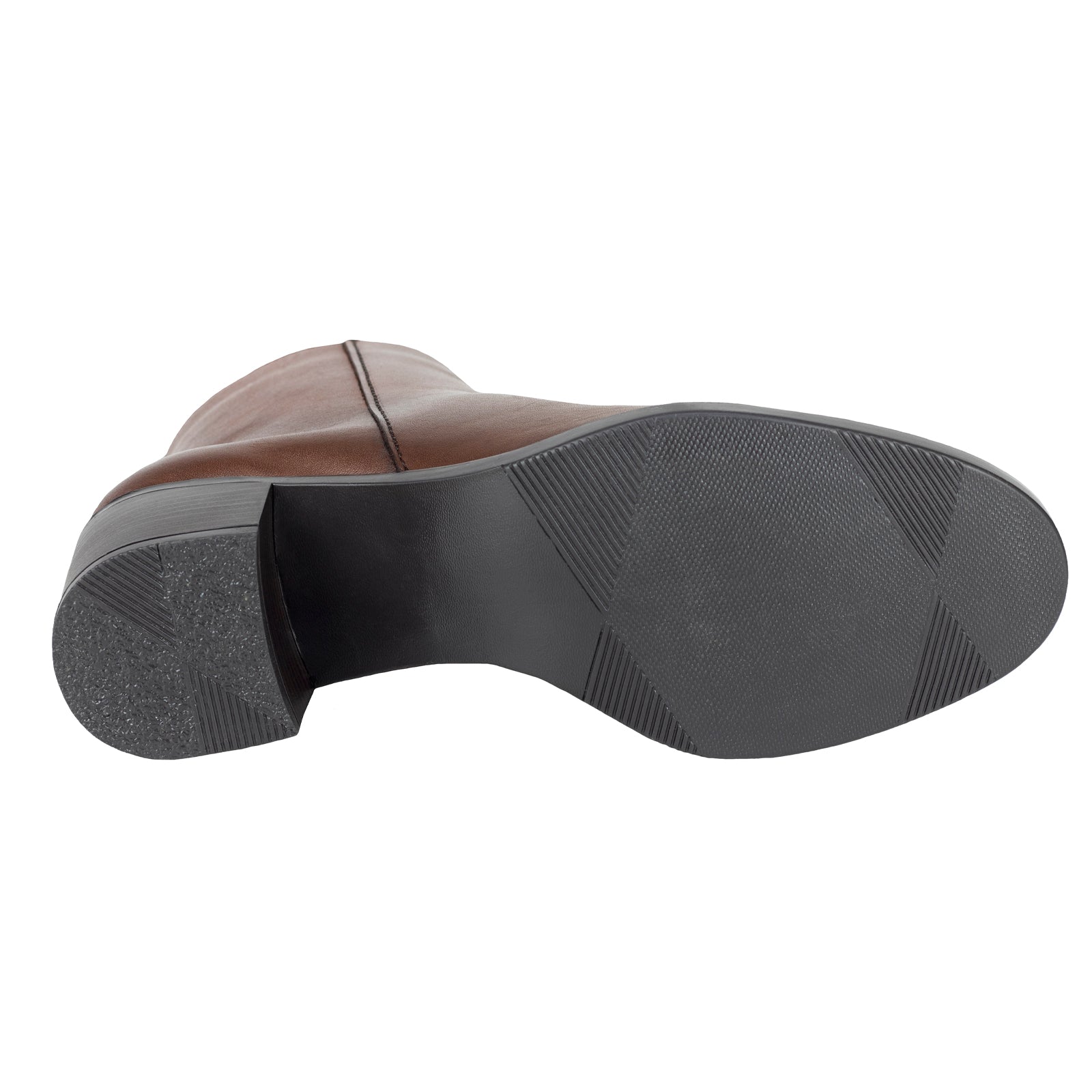 Botín de Tacón Medio Casual Para Dama Gino Cherruti 1509 Café