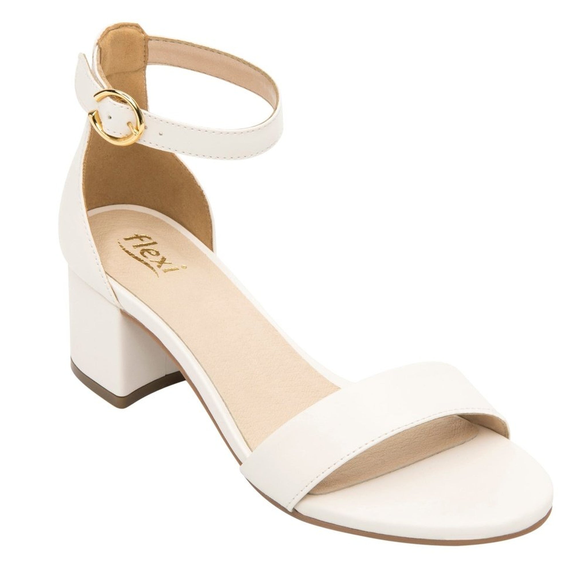 Sandalia de Tacón Dama Flexi Celine 106411 Blanco
