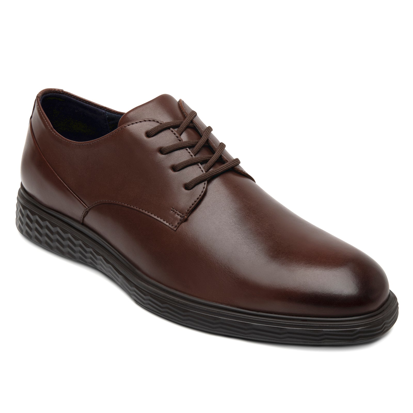 Derby Casual Caballero Flexi Titanium 409401 Nogal