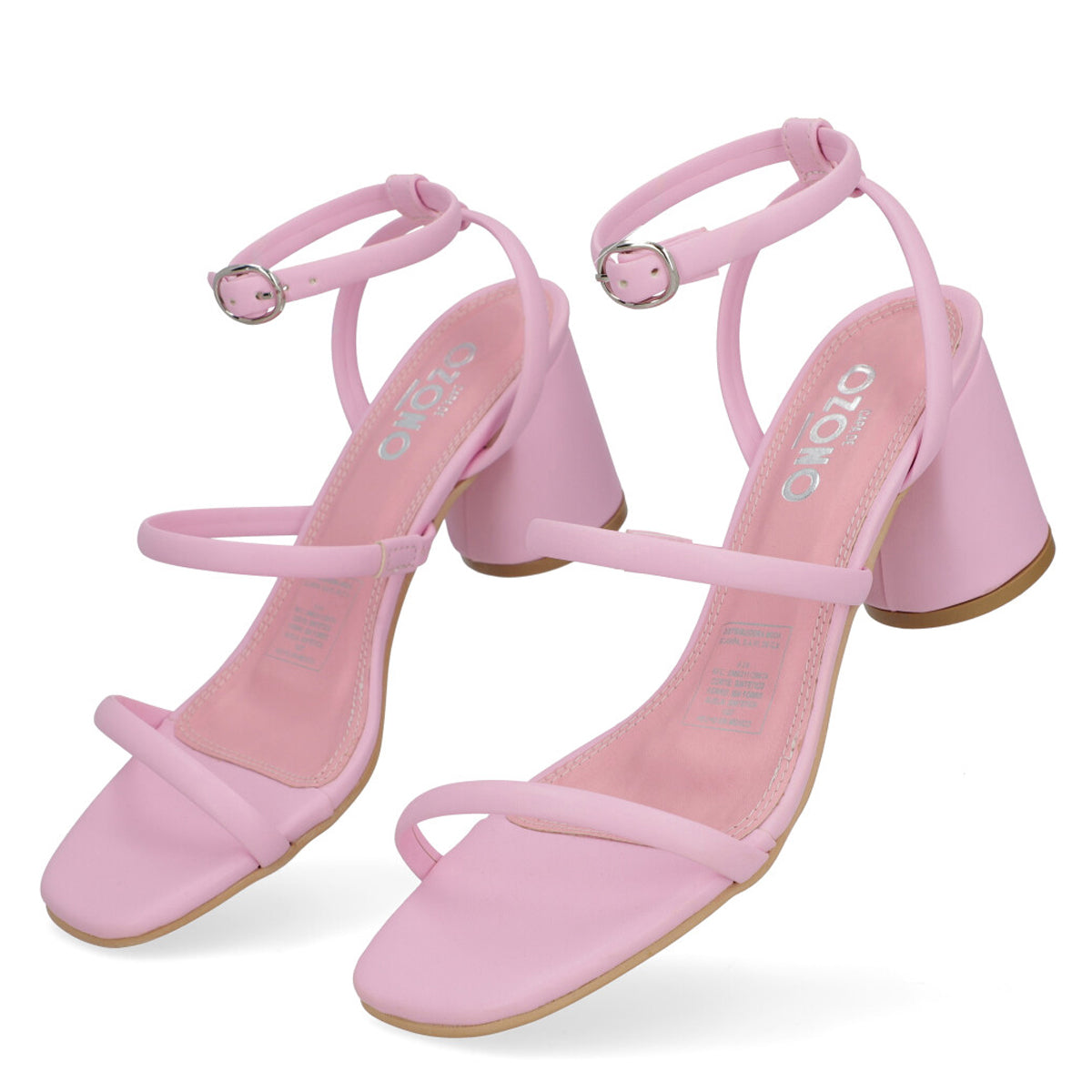 Sandalia de Tacón Dama Capa de Ozono 657201 Rosa