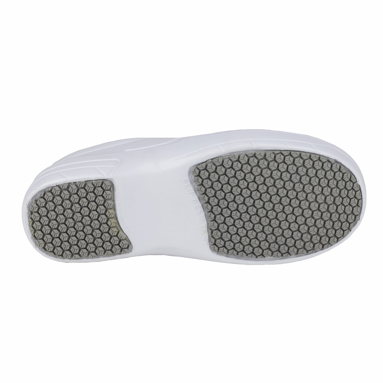 Zapato Clínico/Servicio Dama Caballero Dr. Cheff 1106 Blanco Gris