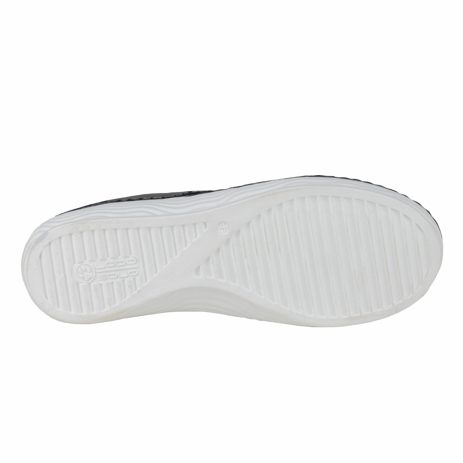 Tenis Tejidos A Mano Casual Para Dama Lobo Solo 5131 Negro