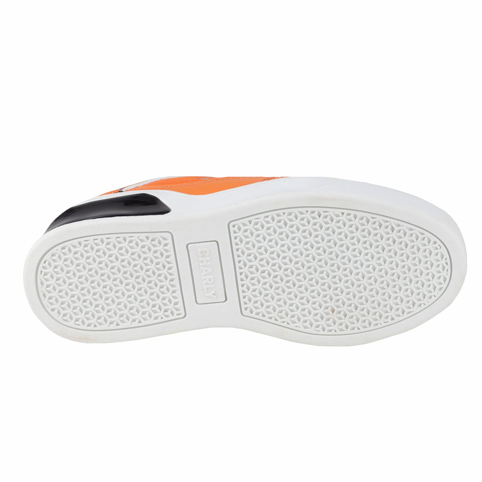 Tenis Con Luces Para Niño Charly Kids 1098331 Negro Naranja