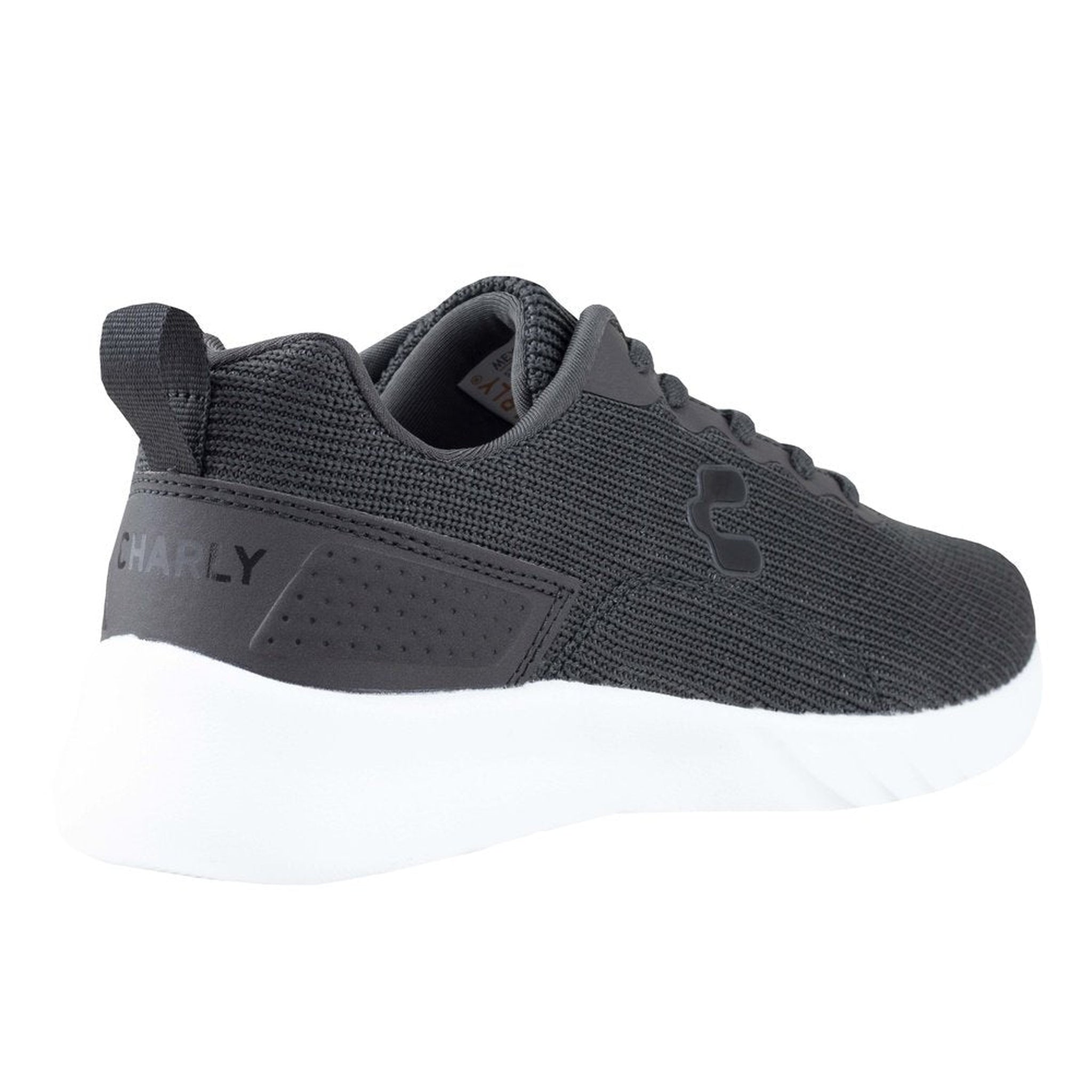 Tenis Charly Running Unisex 1029922 Gris Negro
