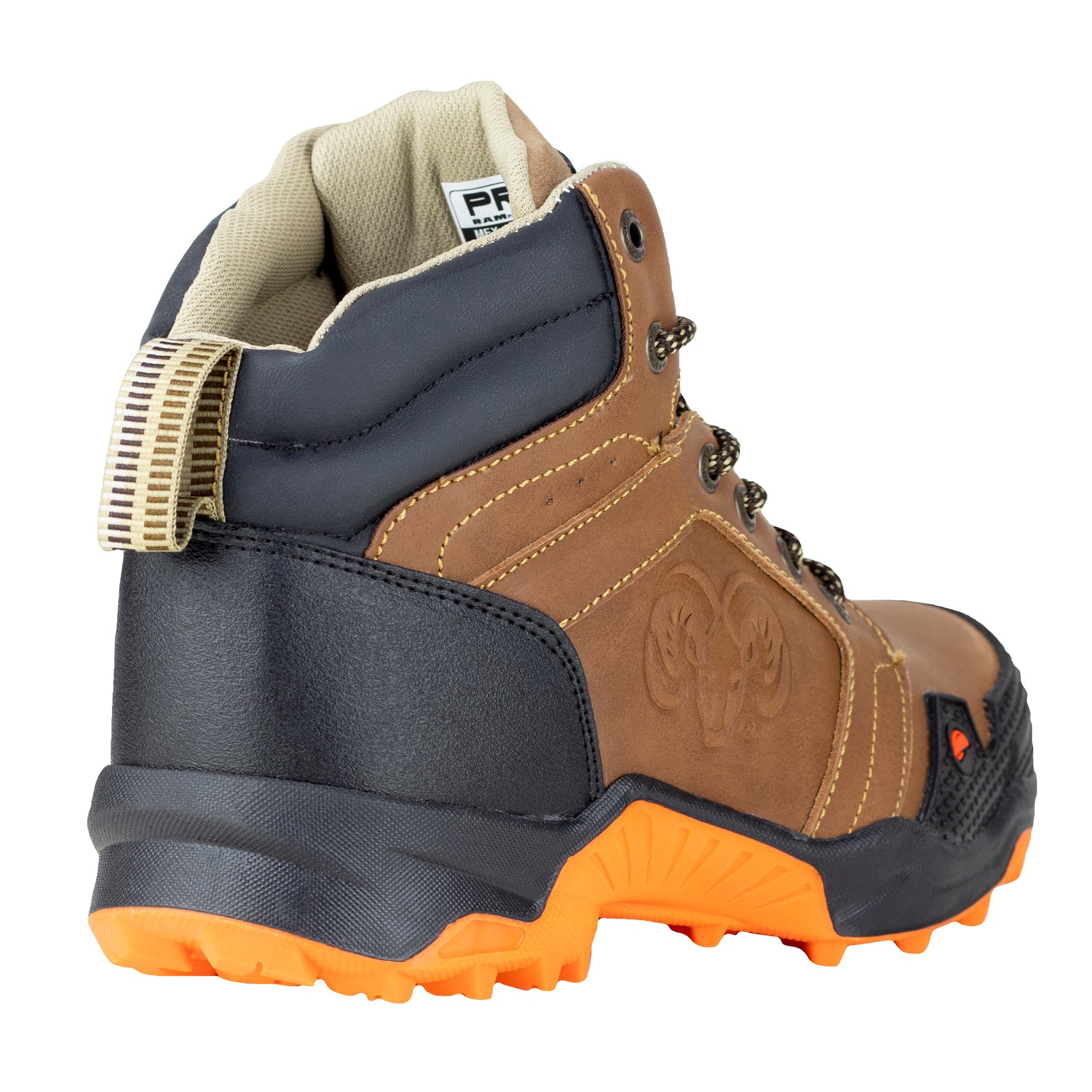 Bota de Seguridad Casco Acero Para Caballero NEW RAM 9301 Avellana