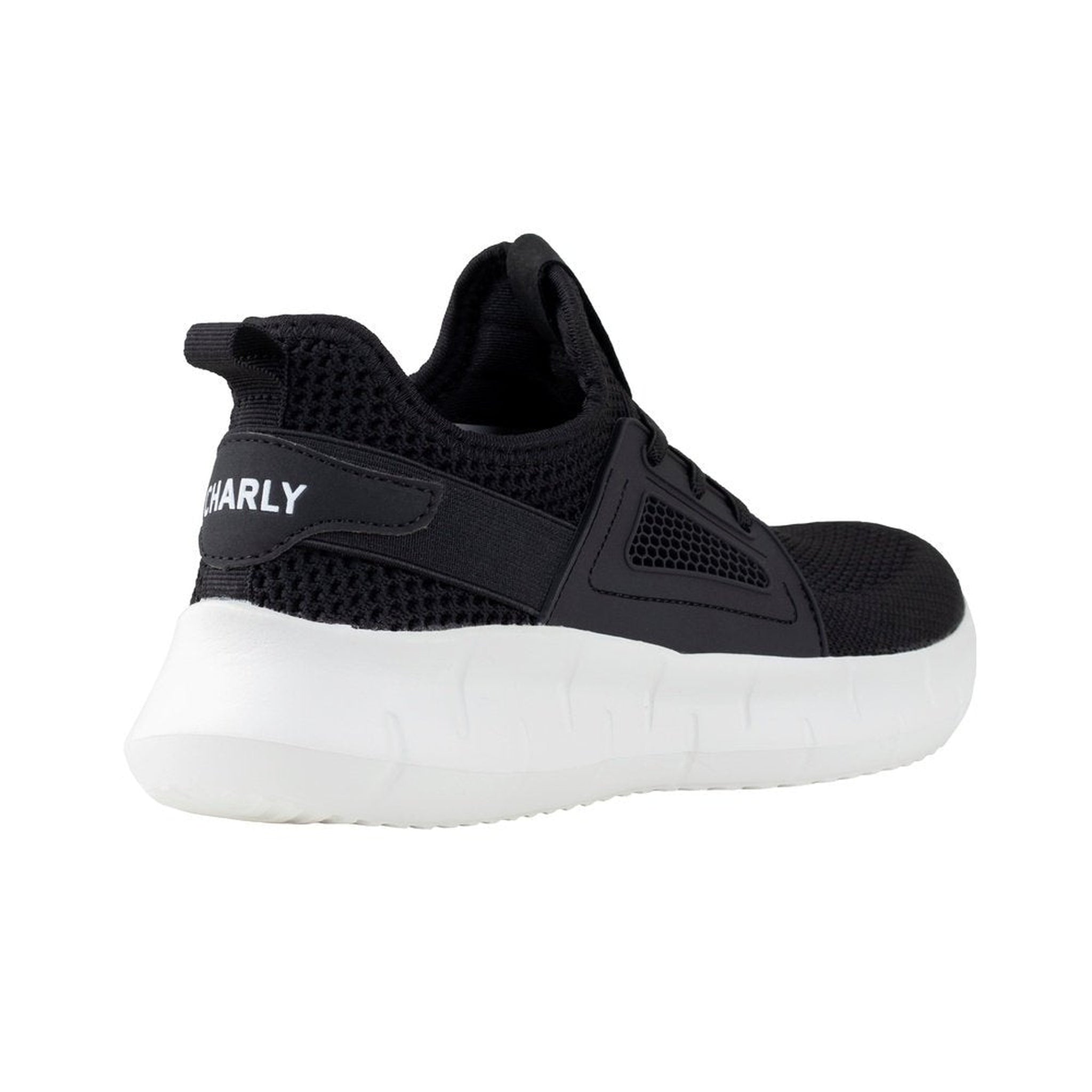 Tenis Charly Kairos Walking Unisex 1086009 Negro Blanco