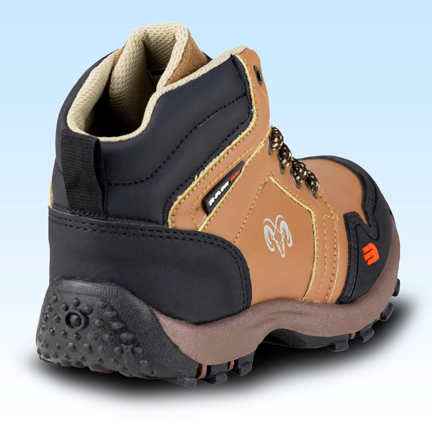 Bota Outdoor Aventura Para Niño New Ram Kids 253 Avellana