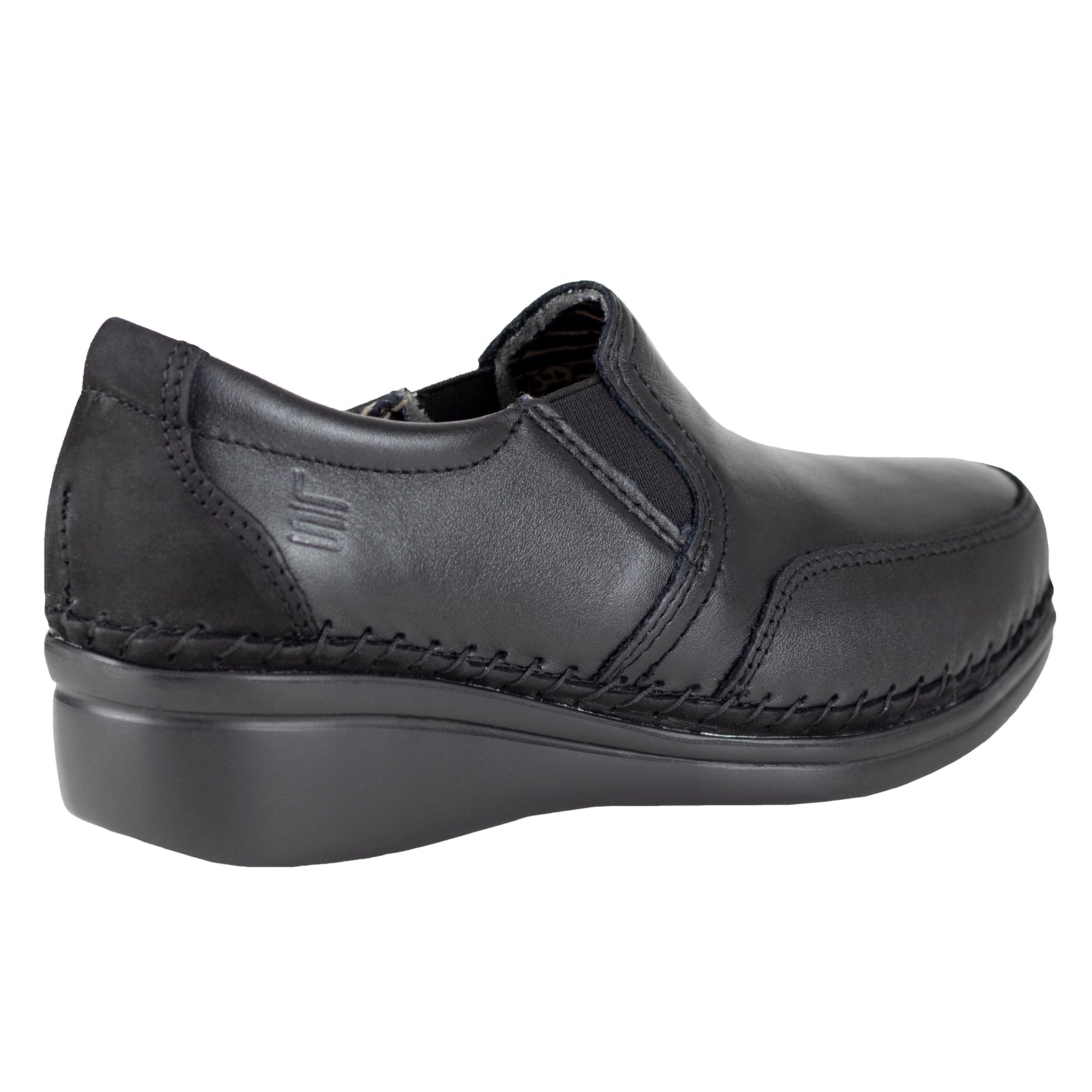 Zapato De Tacón Dama Lobo Solo Jessi 4706 Algodón Negro