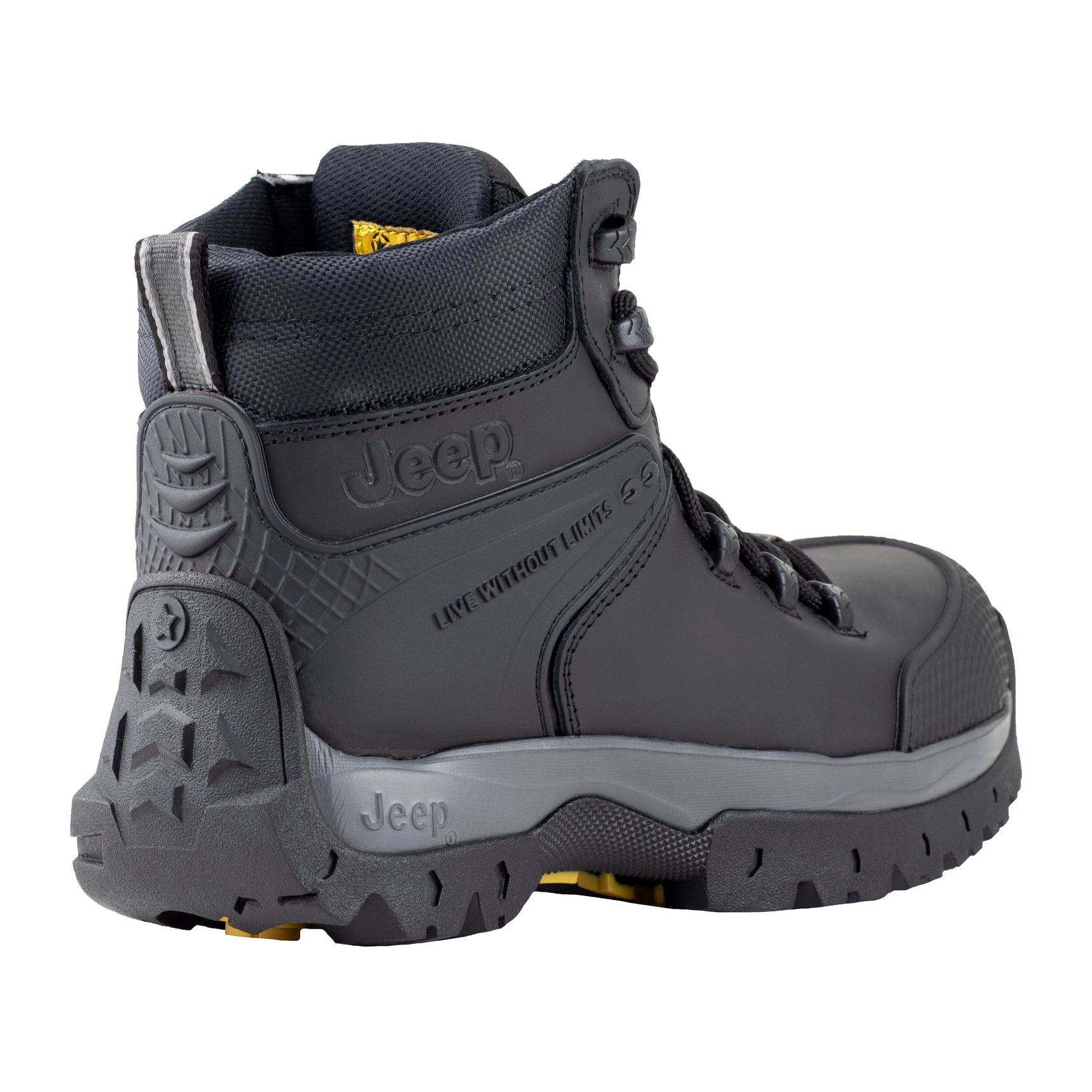 Bota Industrial Tipo II PP Caballero Jeep Wrangler 3560 Crazy Negro