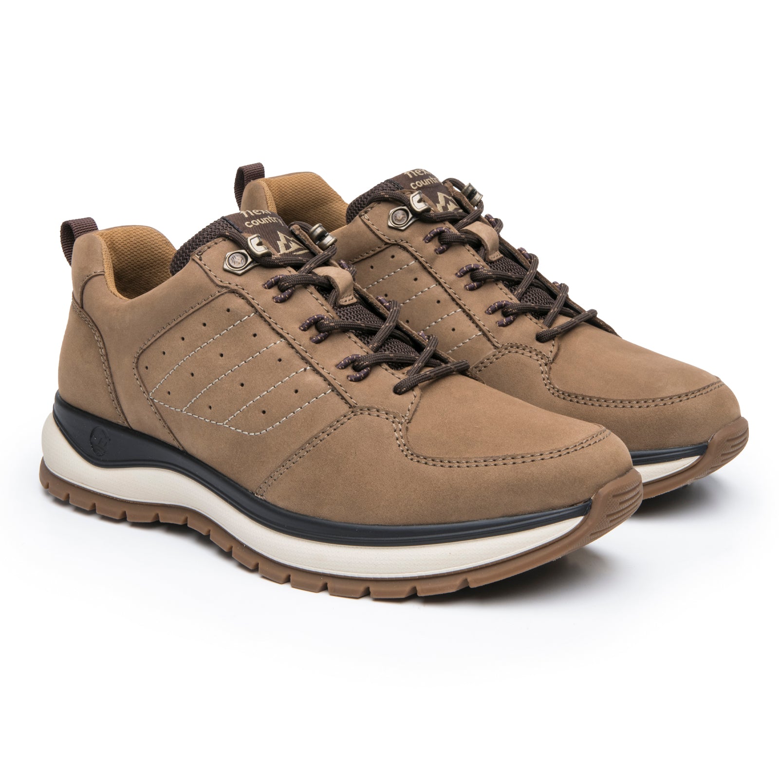 Tenis Confort Para Caballero Flexi Randall 401010 Taupe