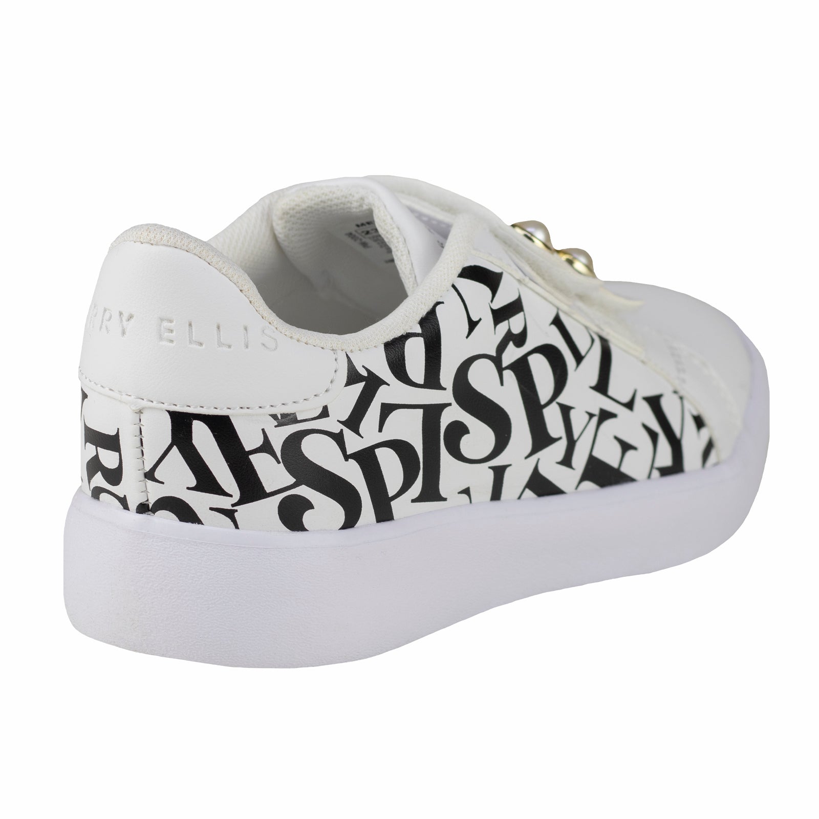 Tenis Con Velcro Para Dama Perry Ellis 2004 Blanco