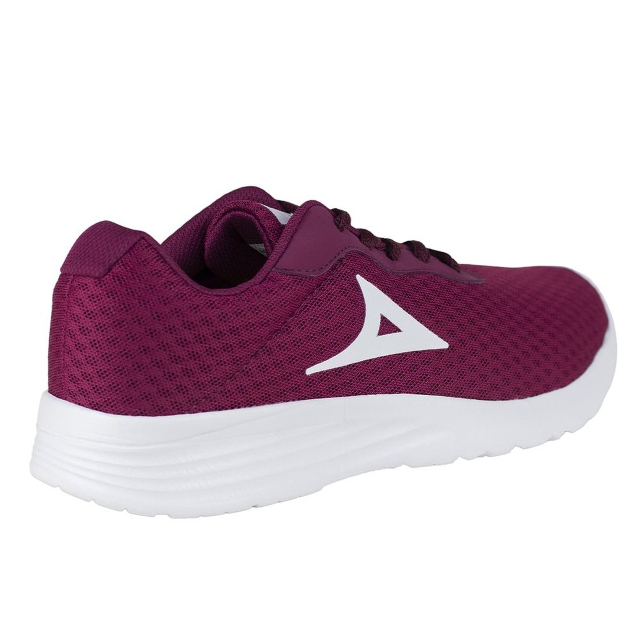 Tenis Running Mujer Pirma Fit Step 8500 Guinda Para Trotar