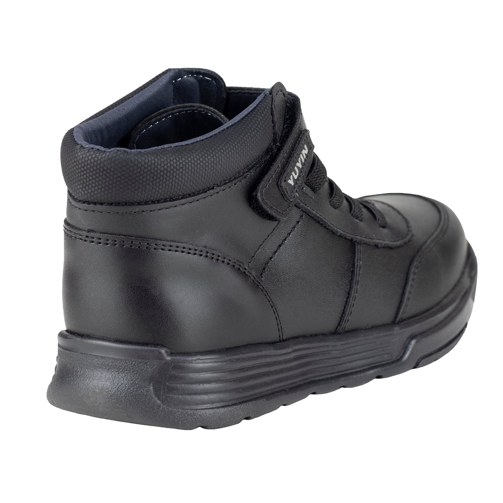 Botín Escolar Para Niño Yuyin 24422 Negro 15-21