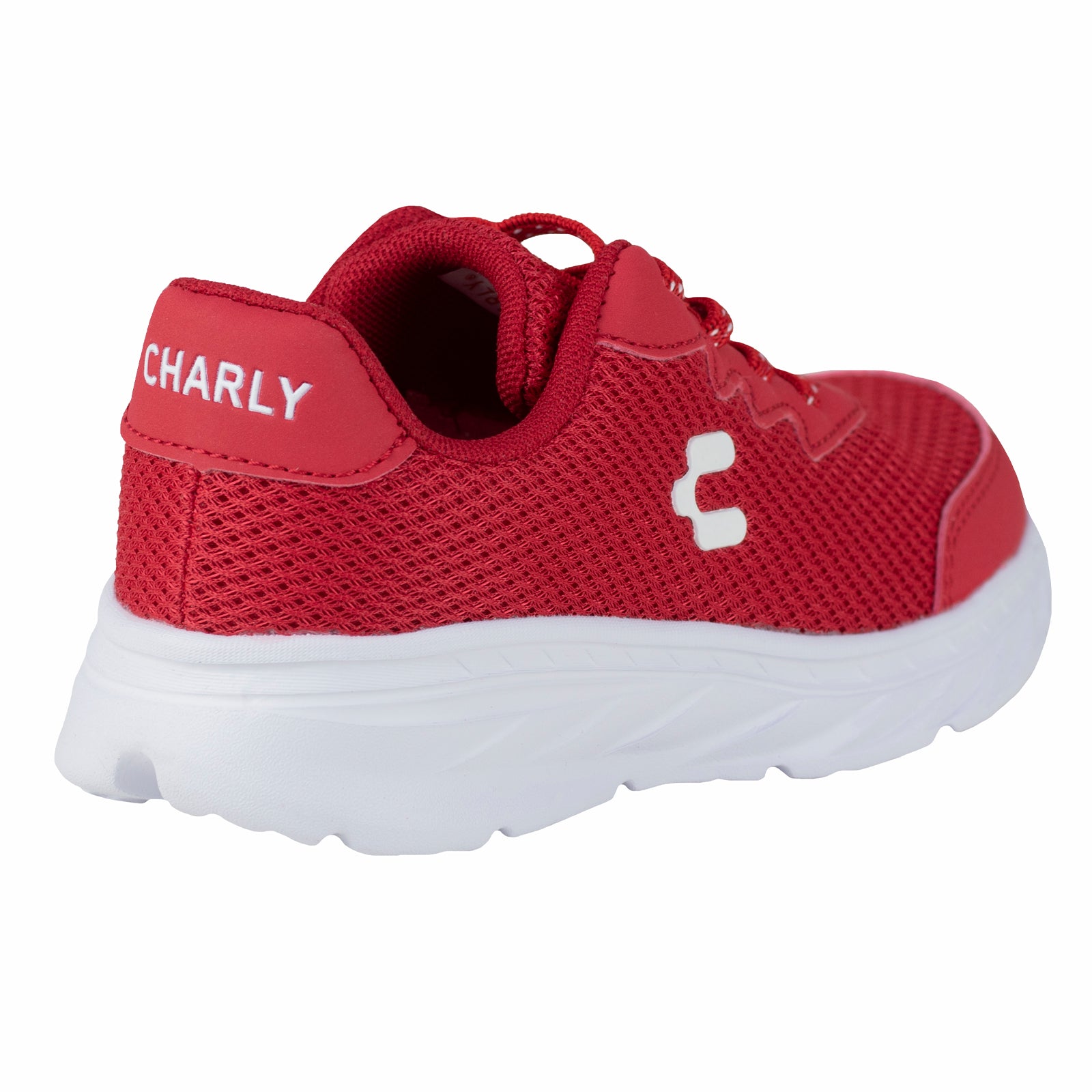 Tenis Running Para Niño Charly Kids 1098969 Rojo Blanco
