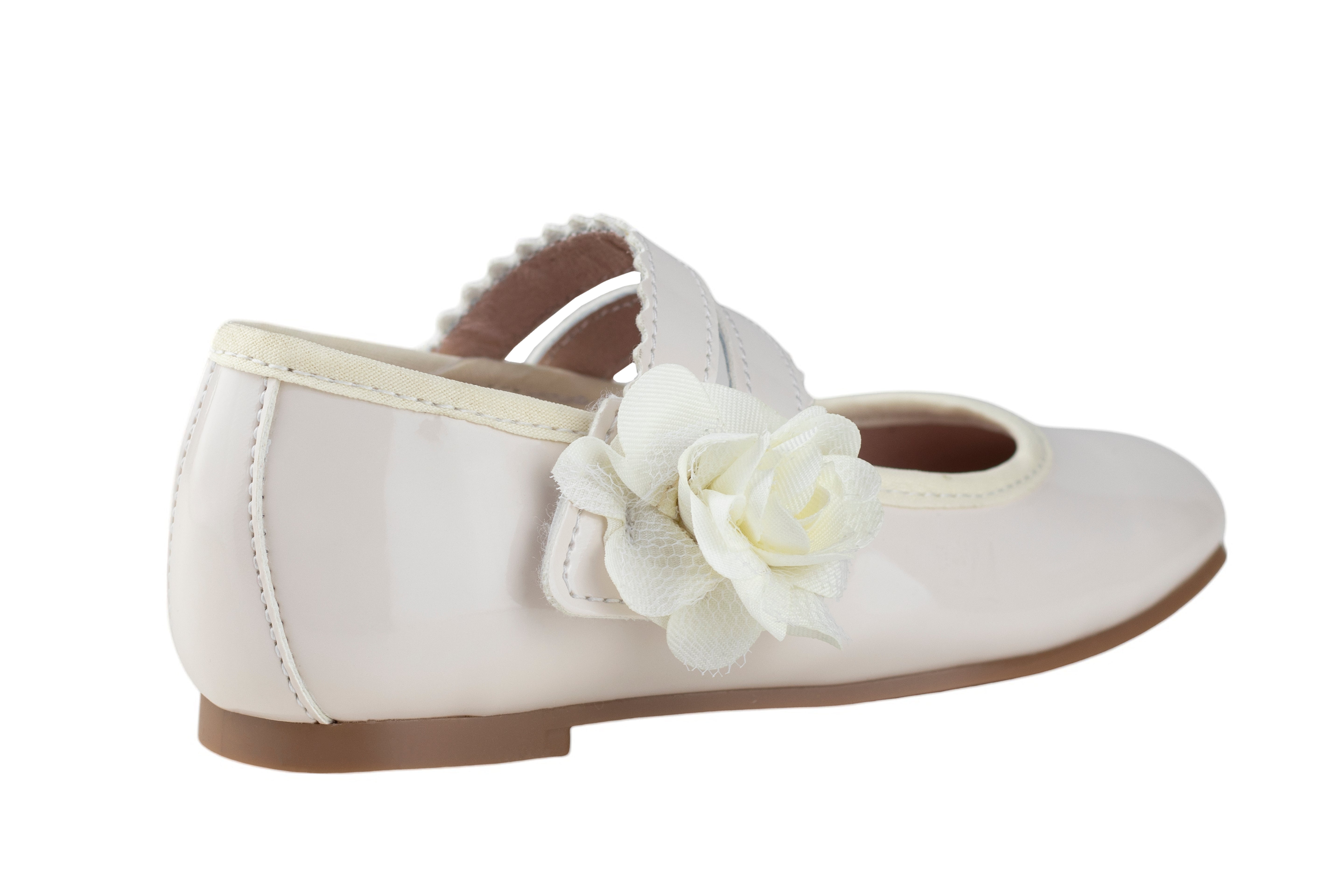 Ballerina Karsten Niña 35404-2A Charol Hueso 22-26