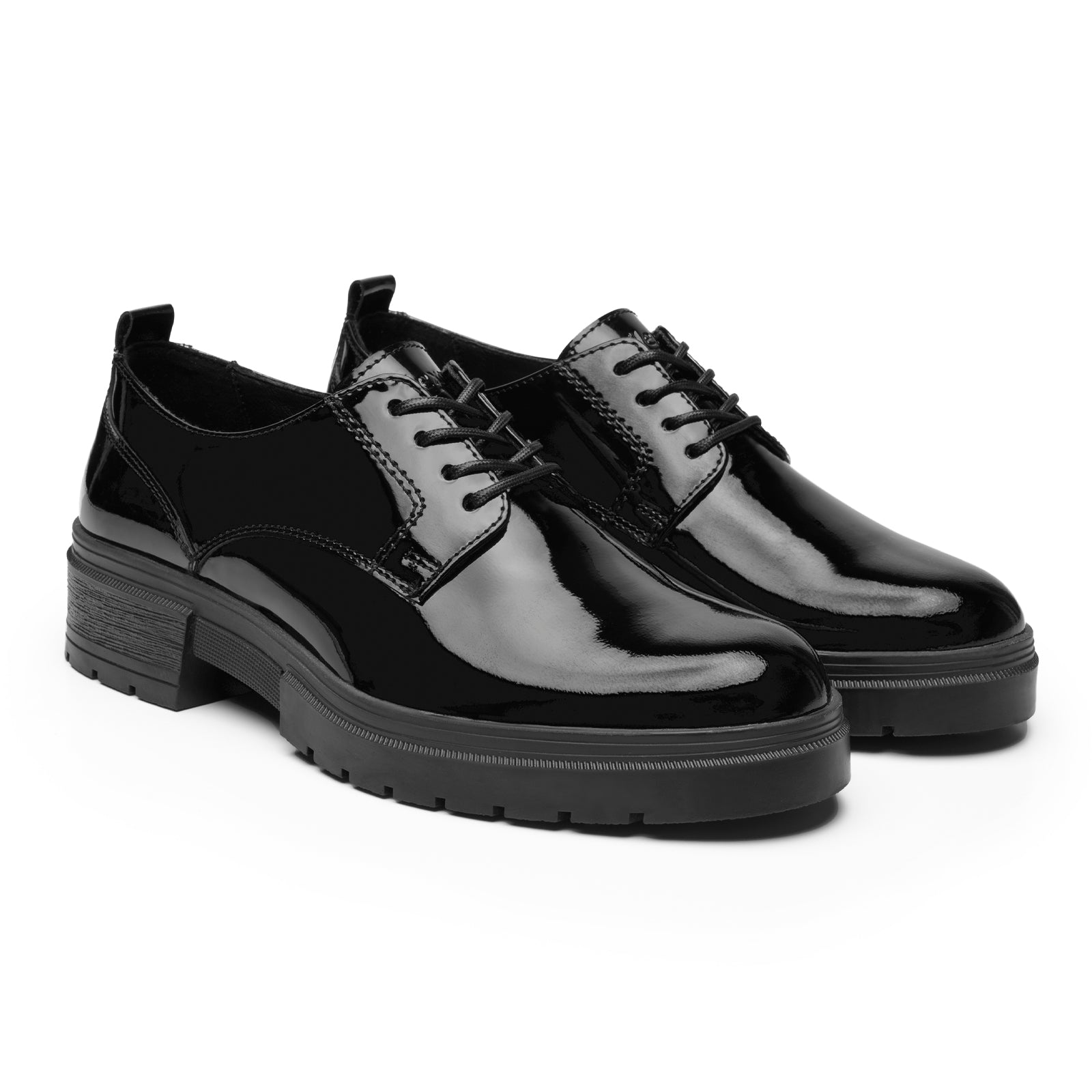 Mocasin Confort Para Dama Flexi Antica 131901 Charol Negro