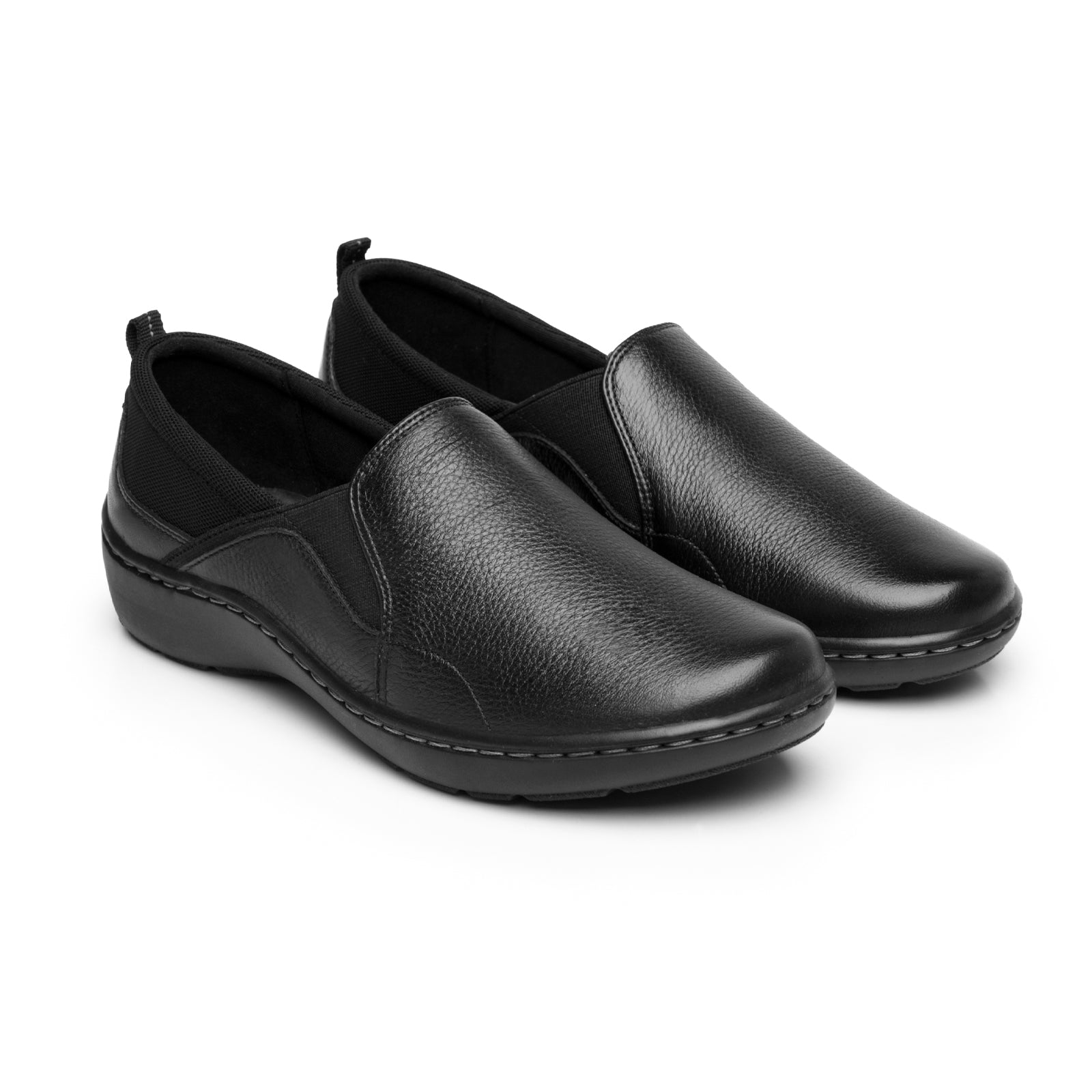 Zapato Slip On Mocasín Confort Para Dama 138104 Negro