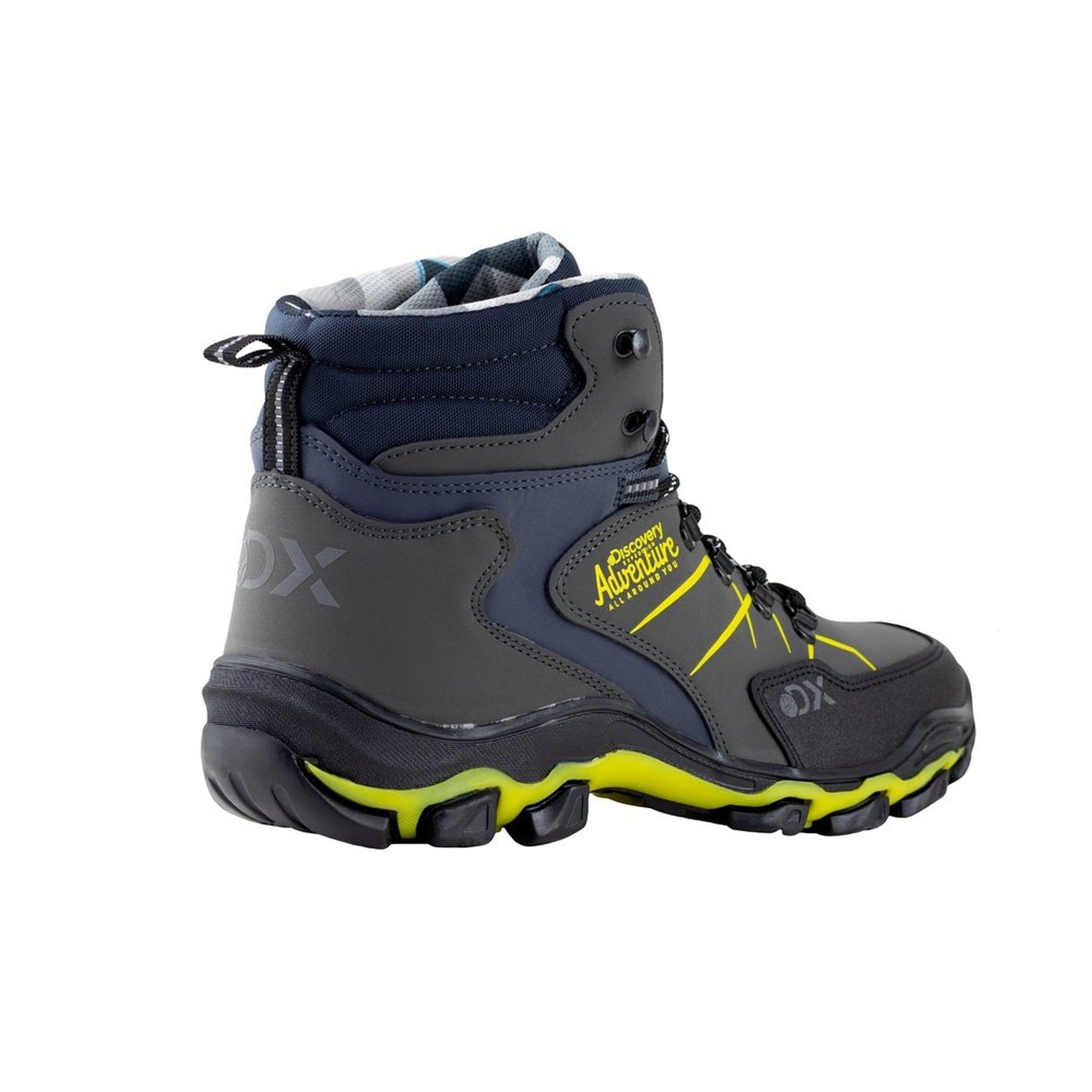 Botas Outdoor Discovery Expedition Hombre 2383 Gris Negro