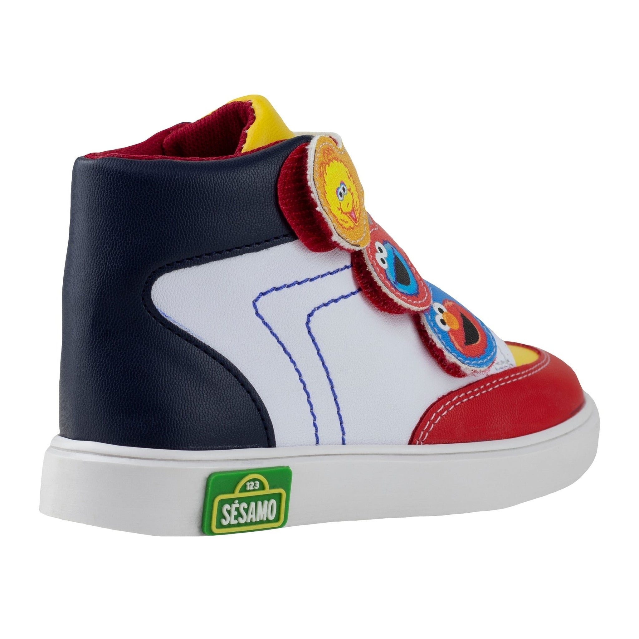 Tenis Bota Niño Plaza Sésamo 7203-2A Rojo 13-17.5