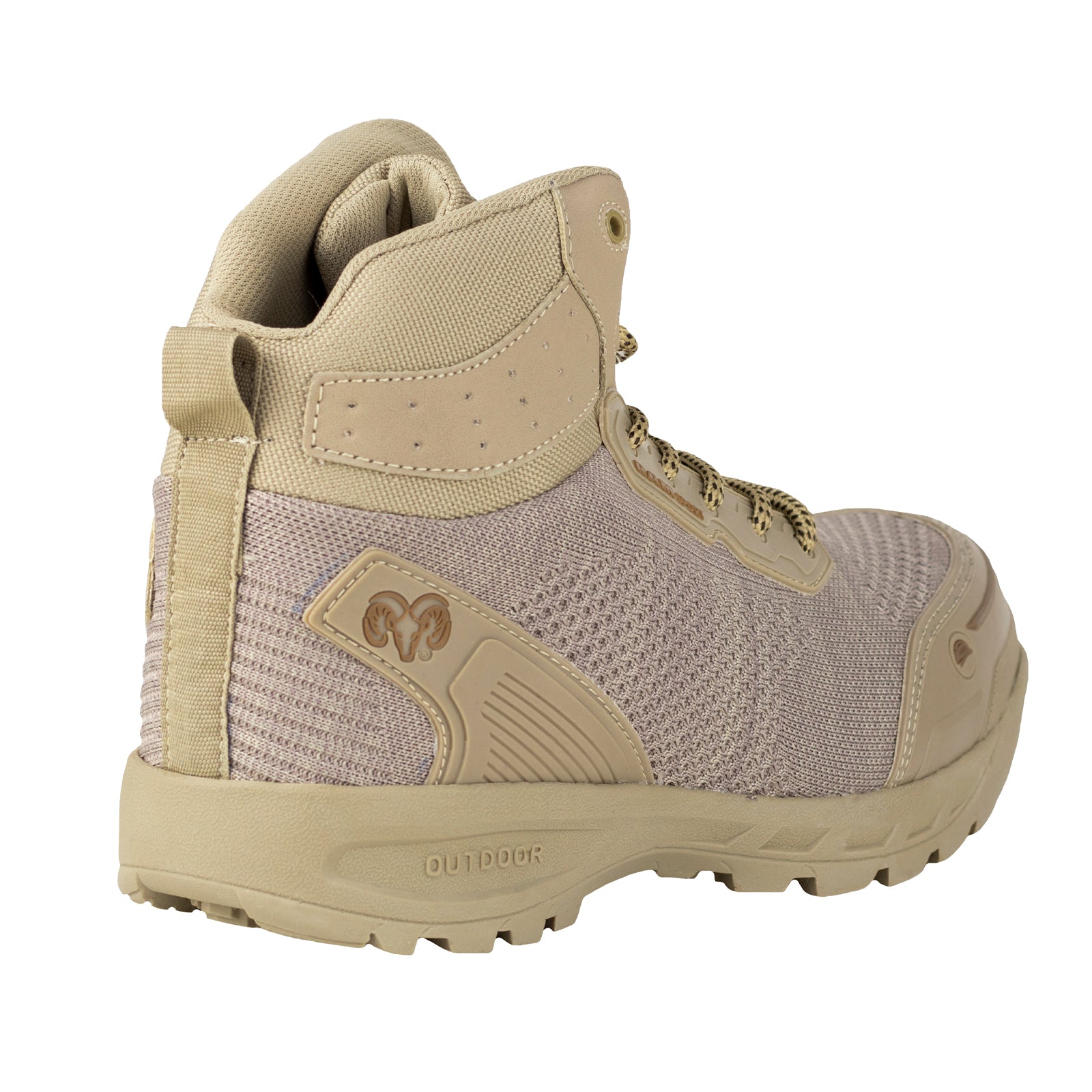 Bota Seguridad Casco Acero Para Caballero New Ram 9544 Beige