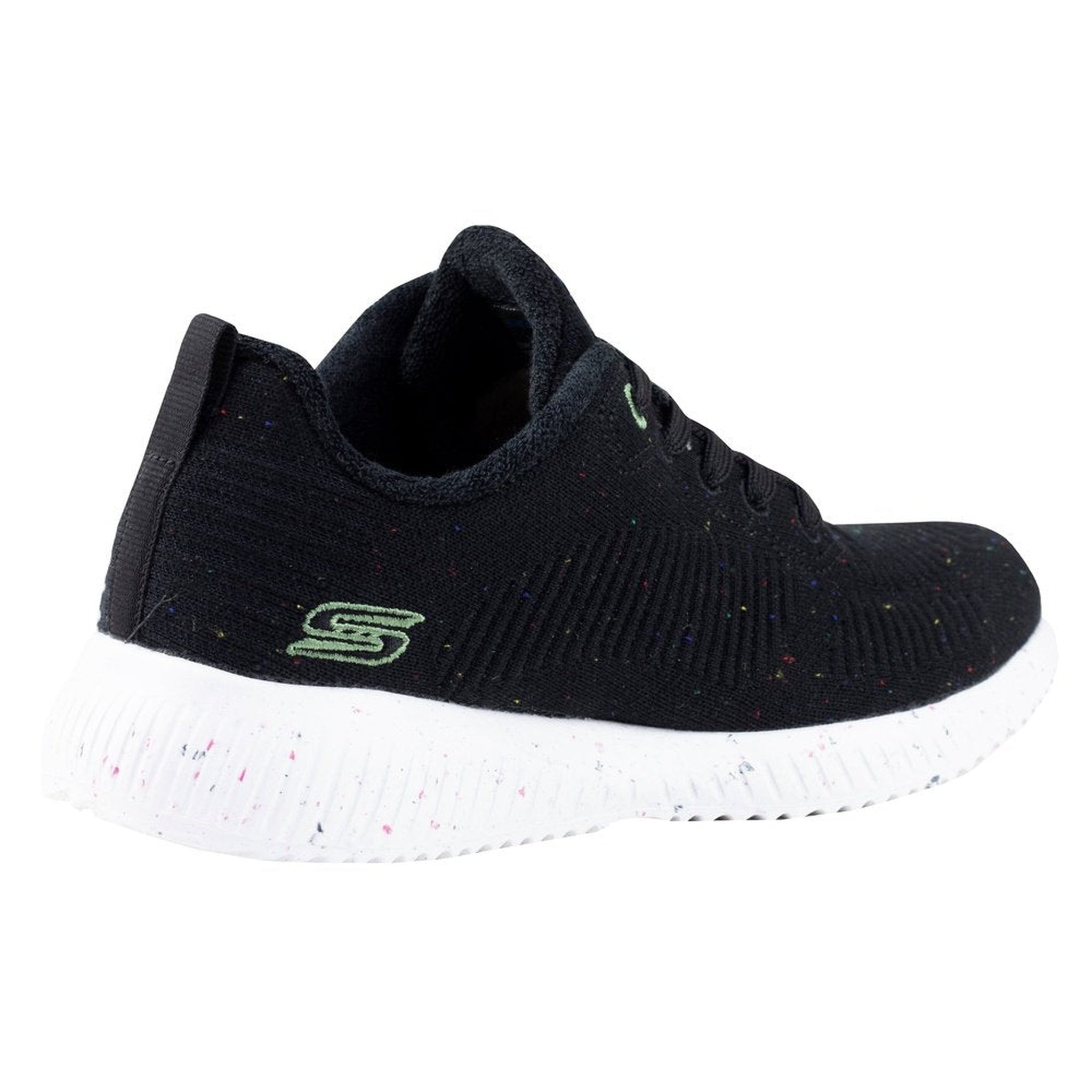 Tenis Skechers Bobs Sport Squad Reclaim Life Dama 117282 Negro