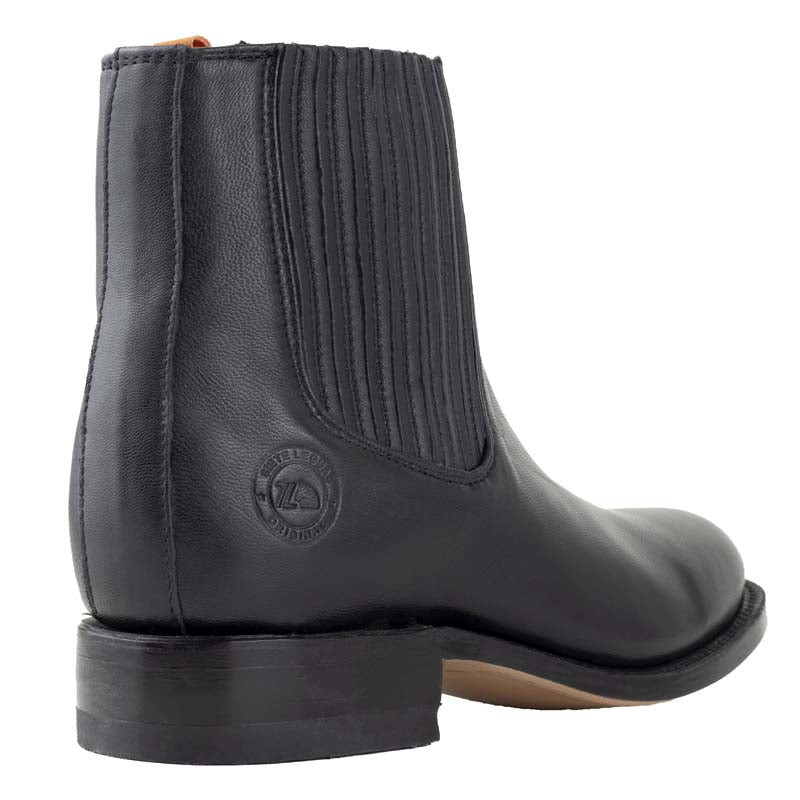 Botín Charro Caballero Siete Leguas 6000-A Negro
