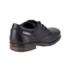Zapato Escolar Para Niño Azul Plumbago 00800 Piel Negro