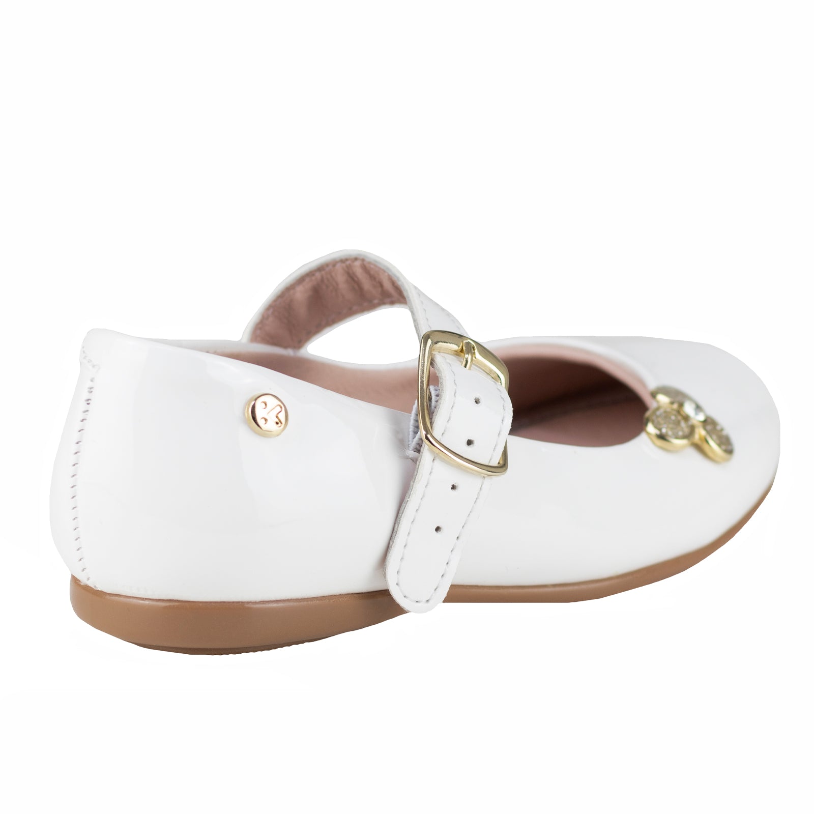 Ballerina Karsten Niña 56237-16A Blanco Charol 22-26
