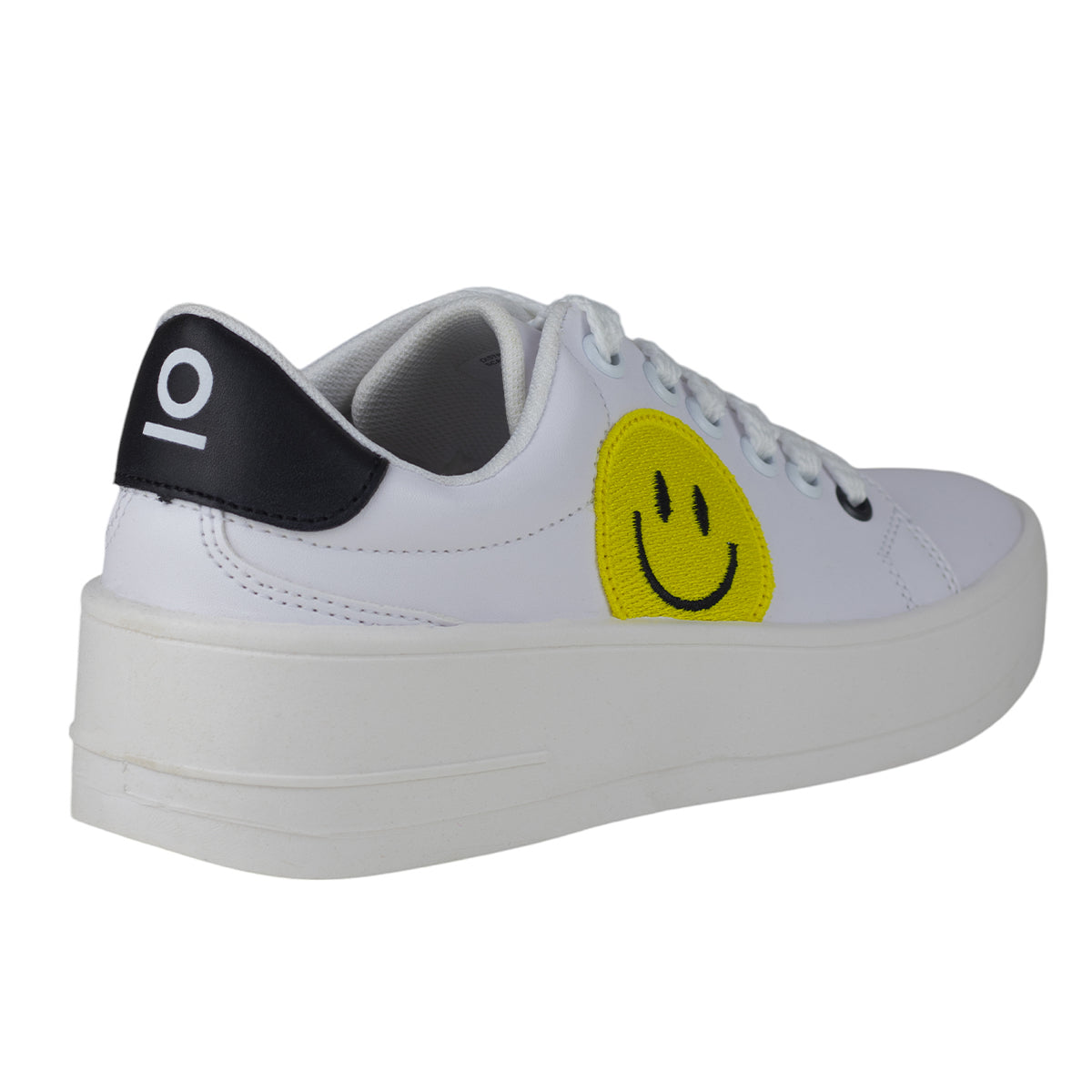 Tenis Urbano Plataforma Dama Capa De Ozono 652302 Blanco
