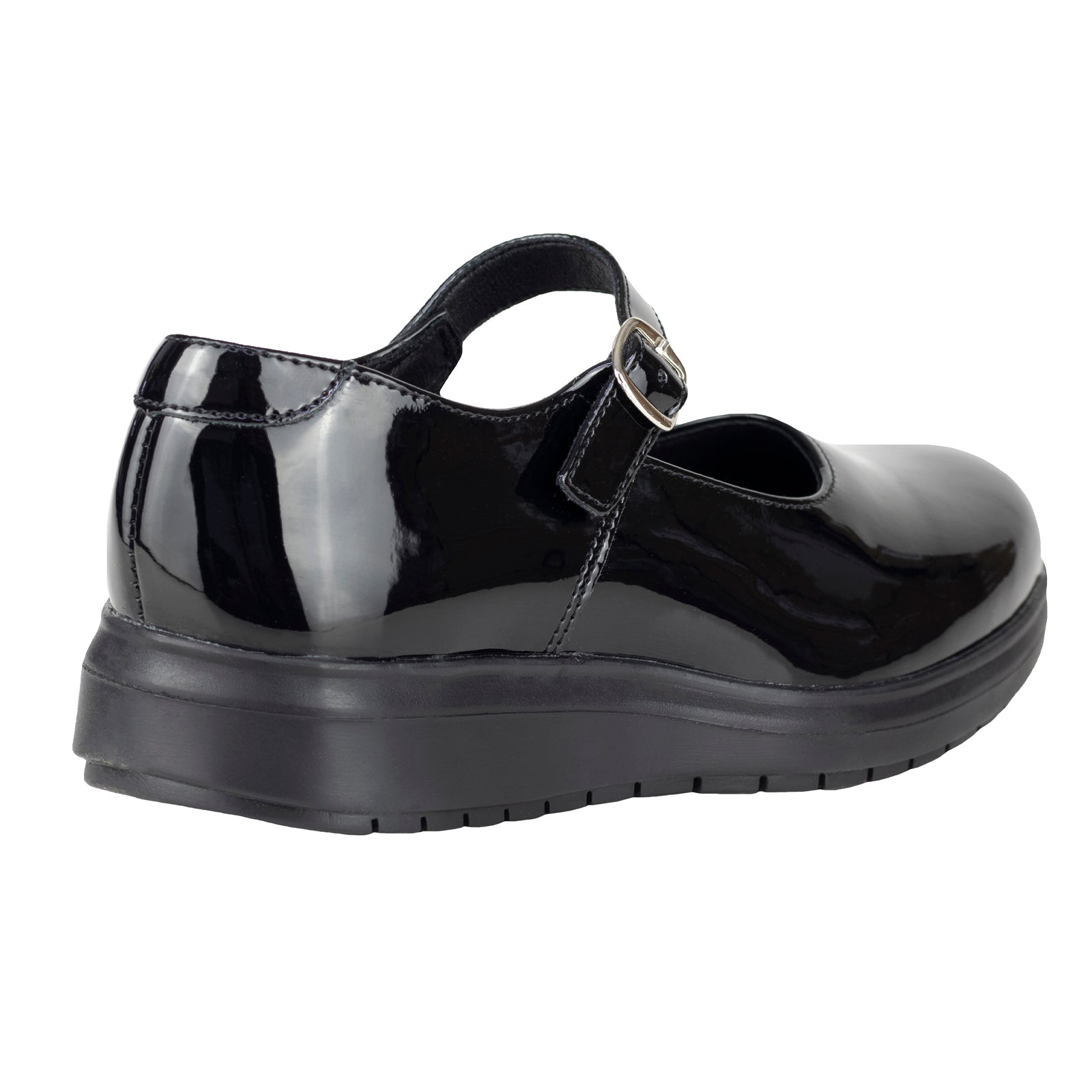 Zapato Escolar Para Niña Green Love 94081 Charol Negro