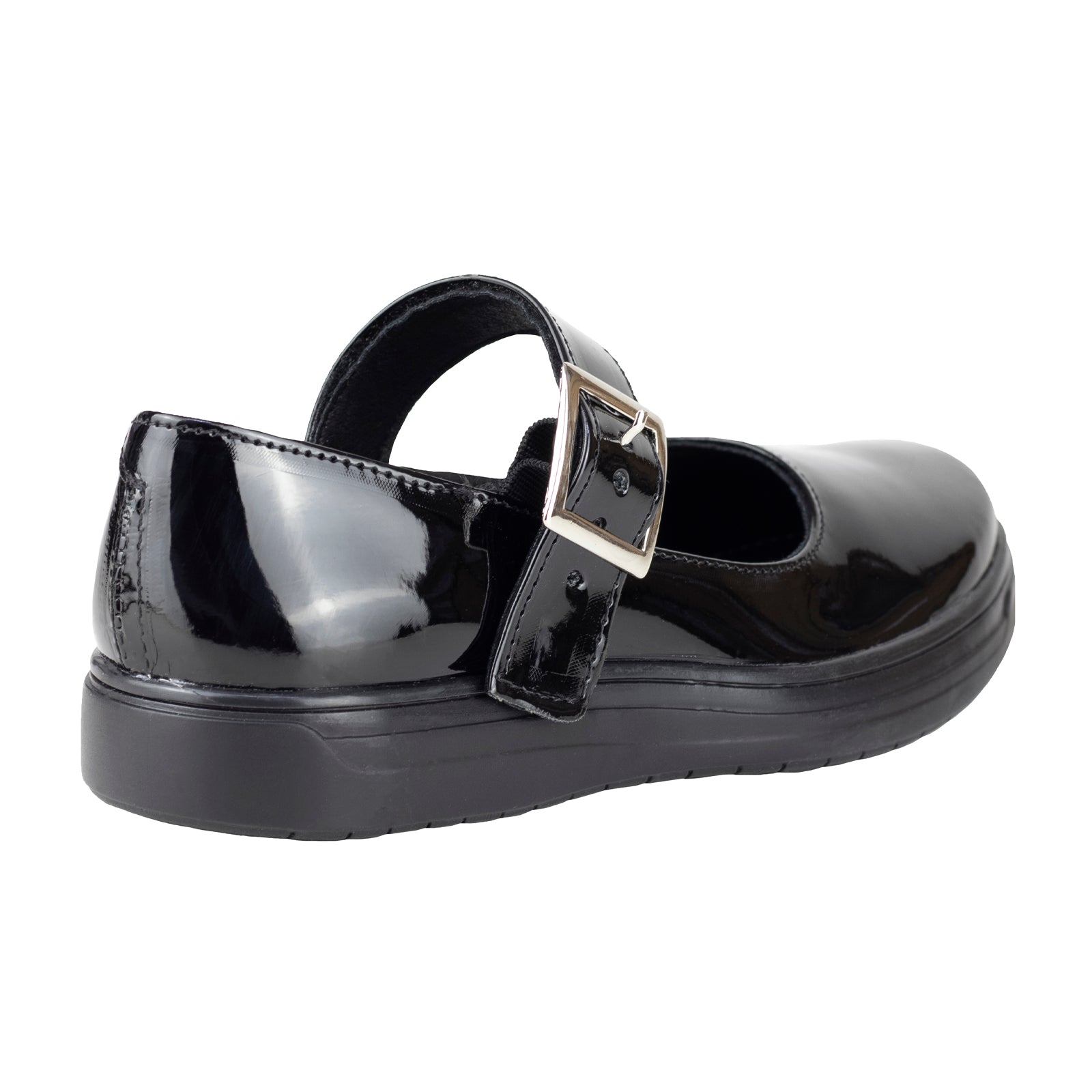 Zapato Escolar Para Niña Green Love 95171 Charol Negro