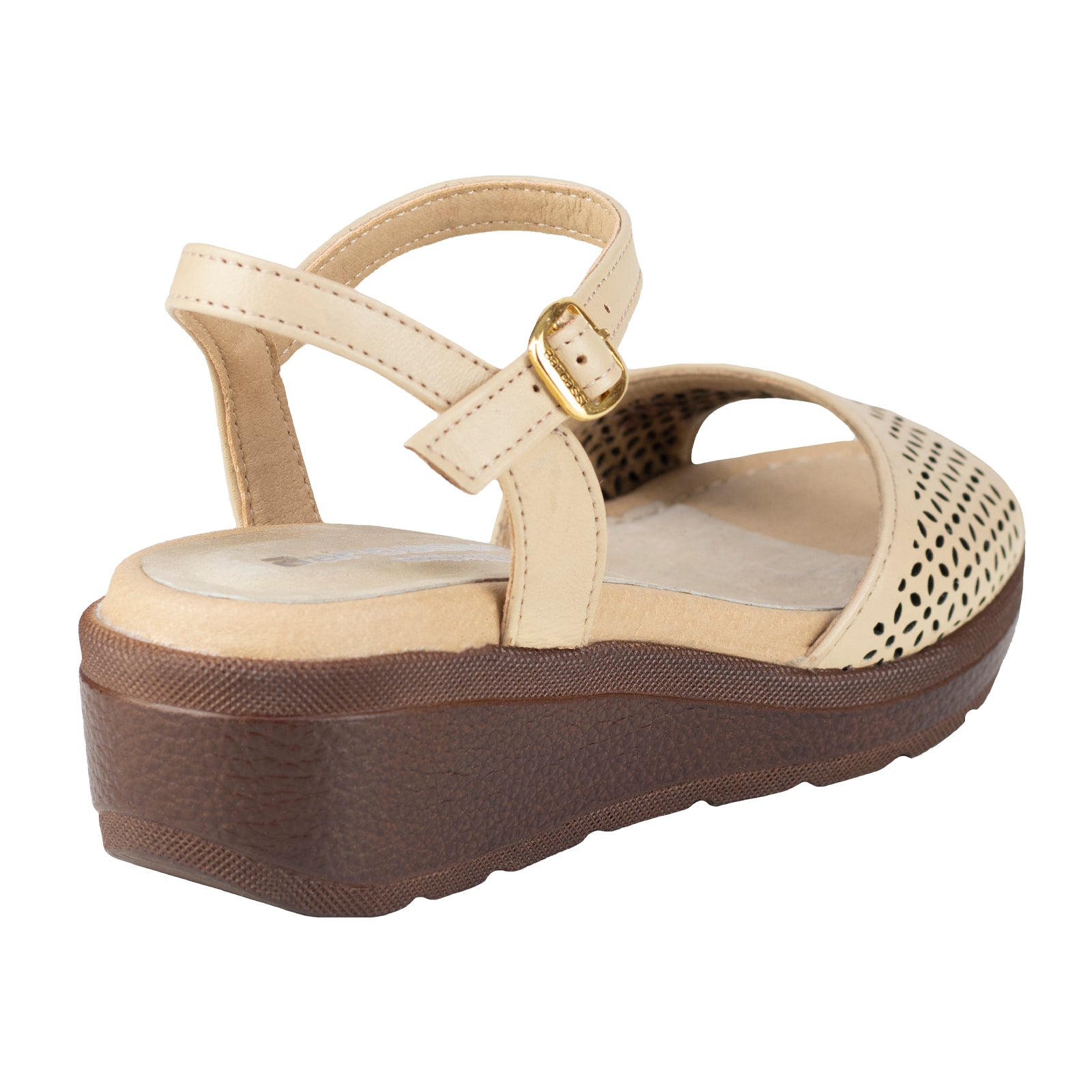Sandalia Con Plataforma Para Dama Barcassi 1701 Maquillaje