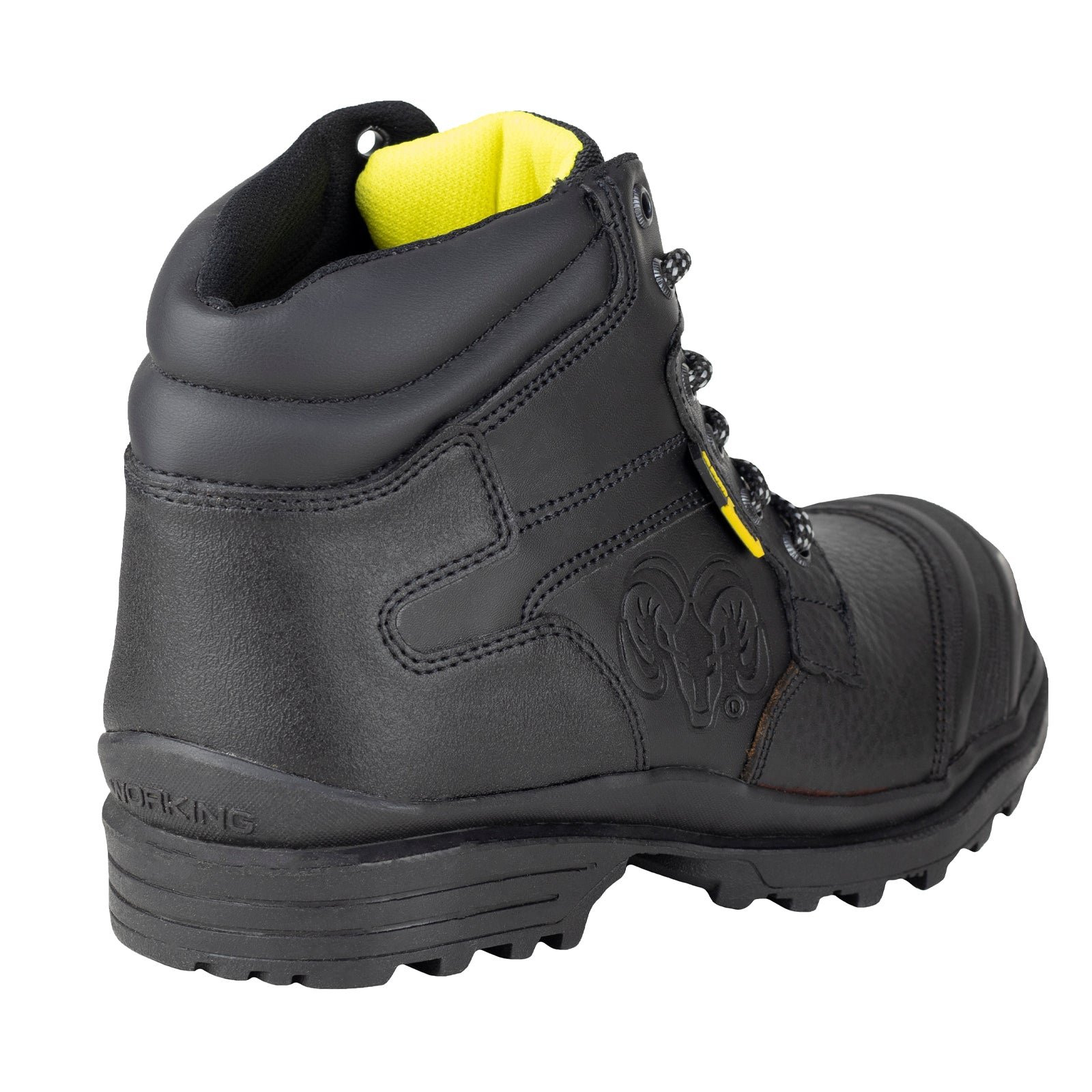 Bota de Seguridad Casco Acero Para Caballero New Ram 9595 Negro