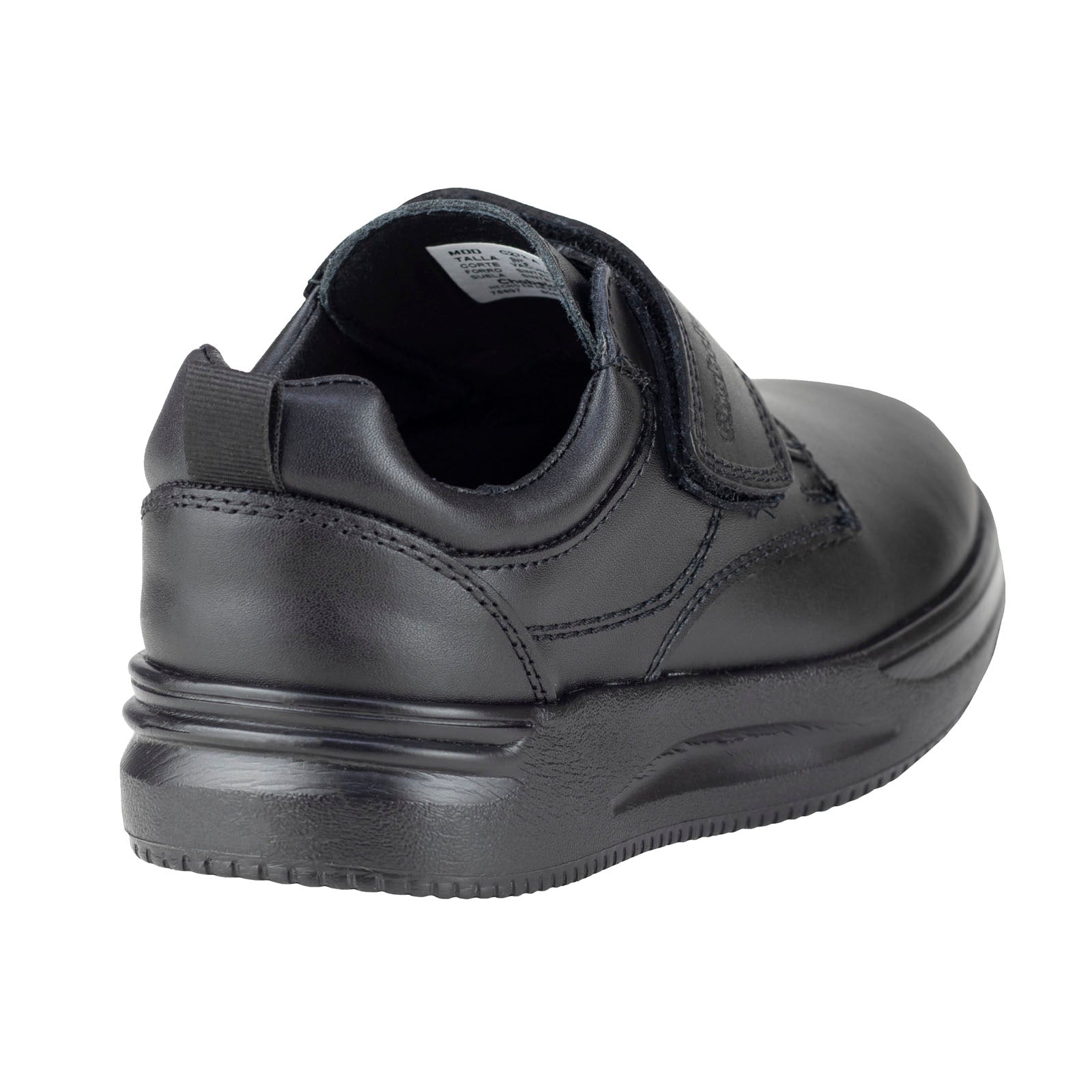 Zapato Velcro Escolar Para Niño Chabelo C273-A Negro 18-21