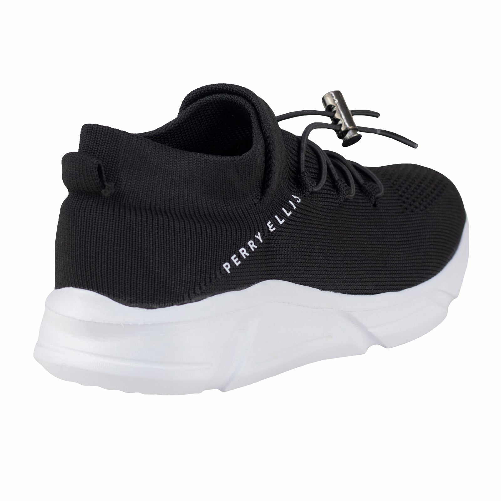 Tenis De Calcetín Para Niño Perry Ellis 6490 Negro