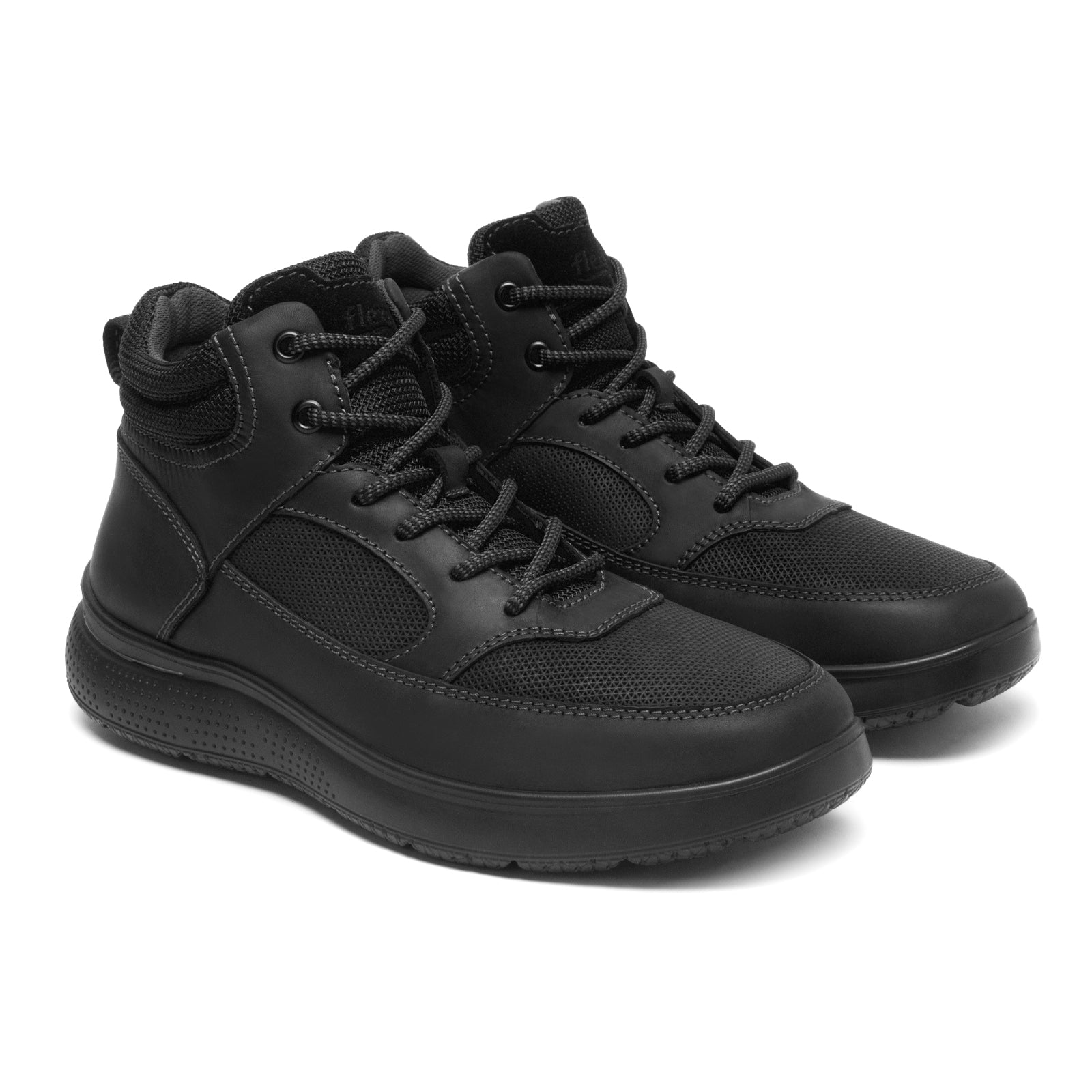 Botin Outdoor Para Caballero Flexi Heiko 417605 Negro