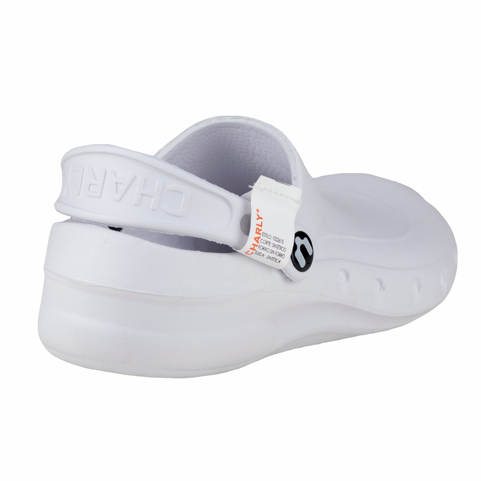 Sandalia Servicio Chef Para Mujer Charly 1022615 Blanco