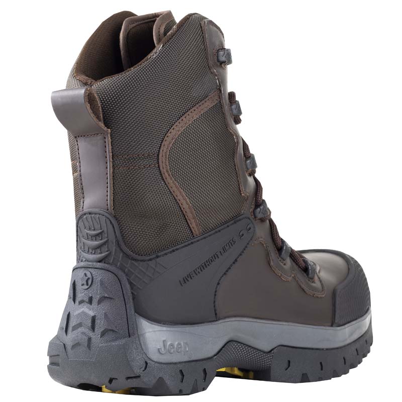 Bota Industrial Tipo II PP Caballero Jeep Wrangler 3561 Café
