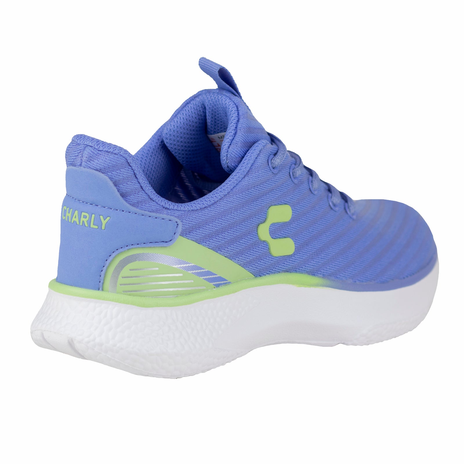 Tenis Running Para Dama Charly 1059555 Azul Verde