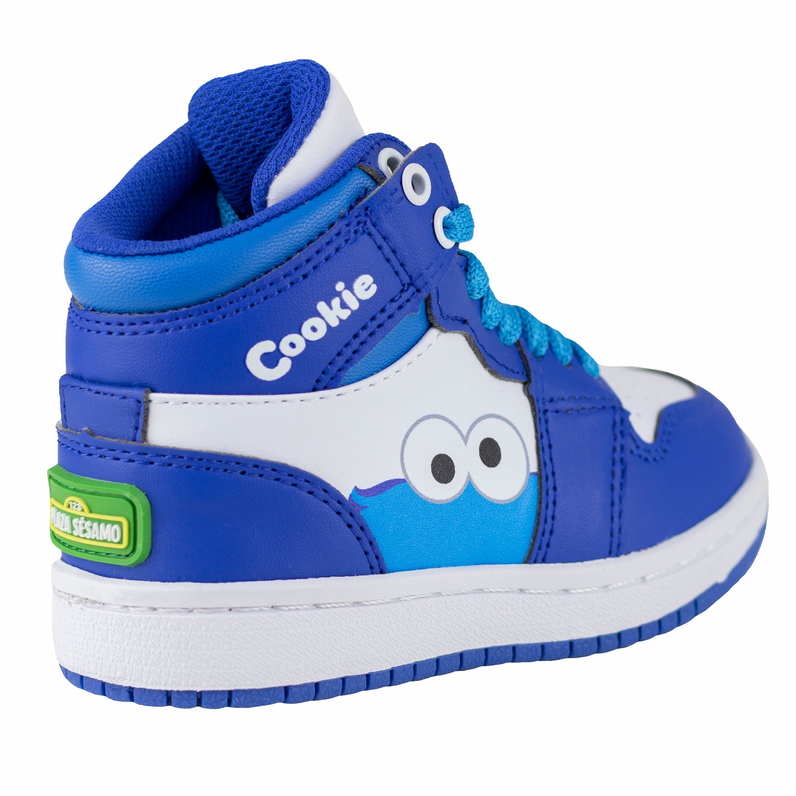 Tenis Bota Niño Plaza Sésamo 41503-1A Azul Comegalletas 15-21