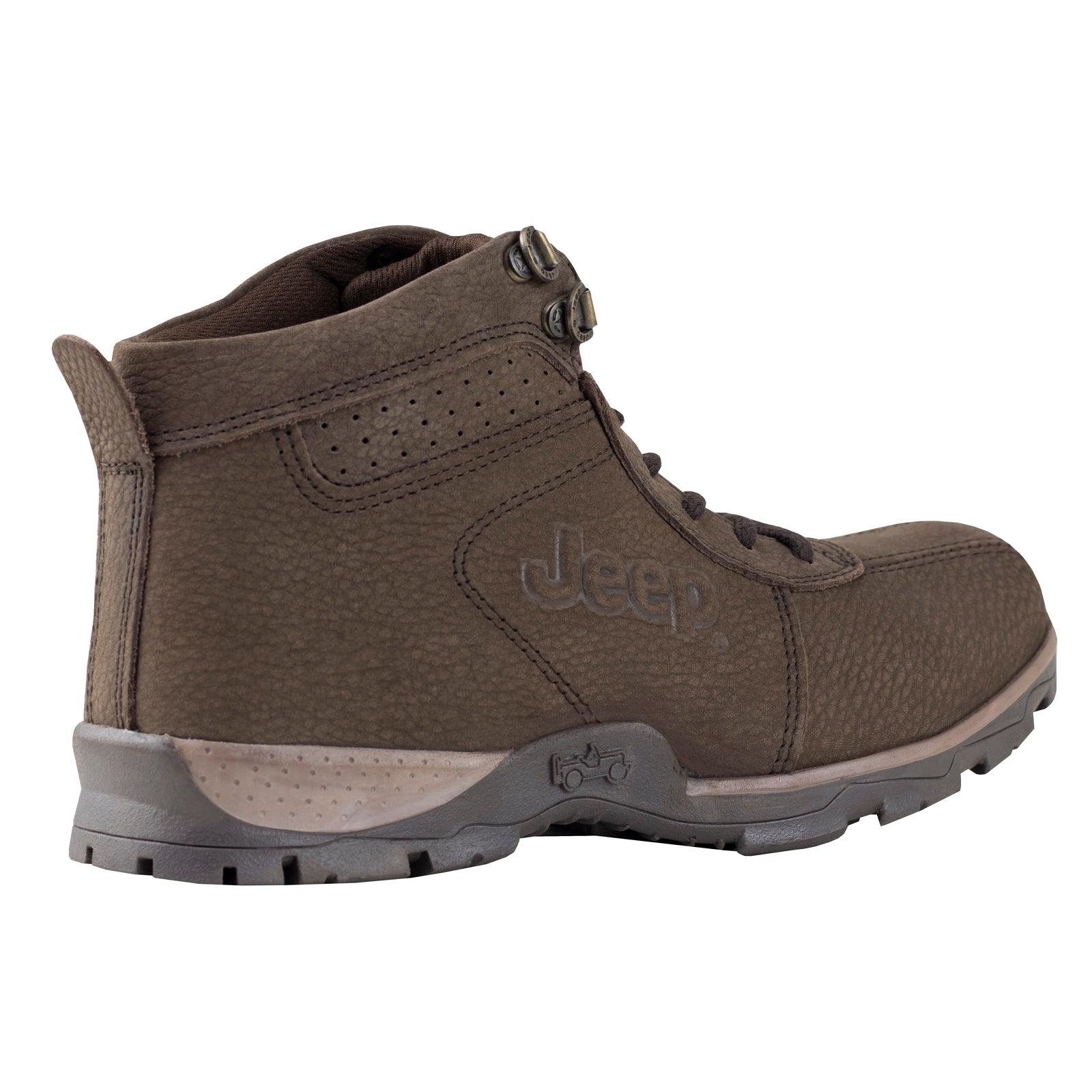 Bota Urbana Casual Para Caballero Jeep Arkansas 10427 Nobuck Café-