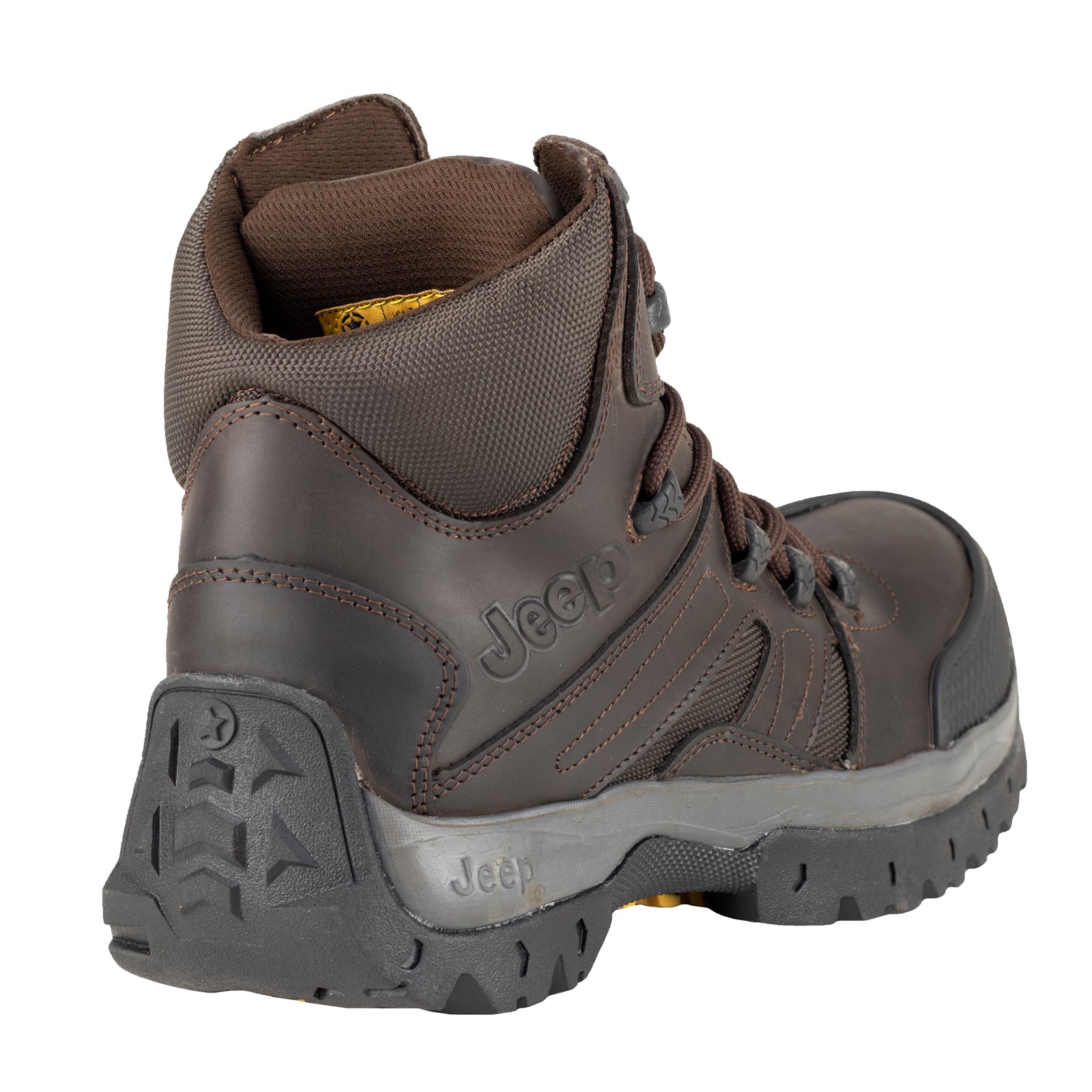 Bota Industrial Dieléctrica Tipo II + III PP+D Caballero Jeep 3567 Café