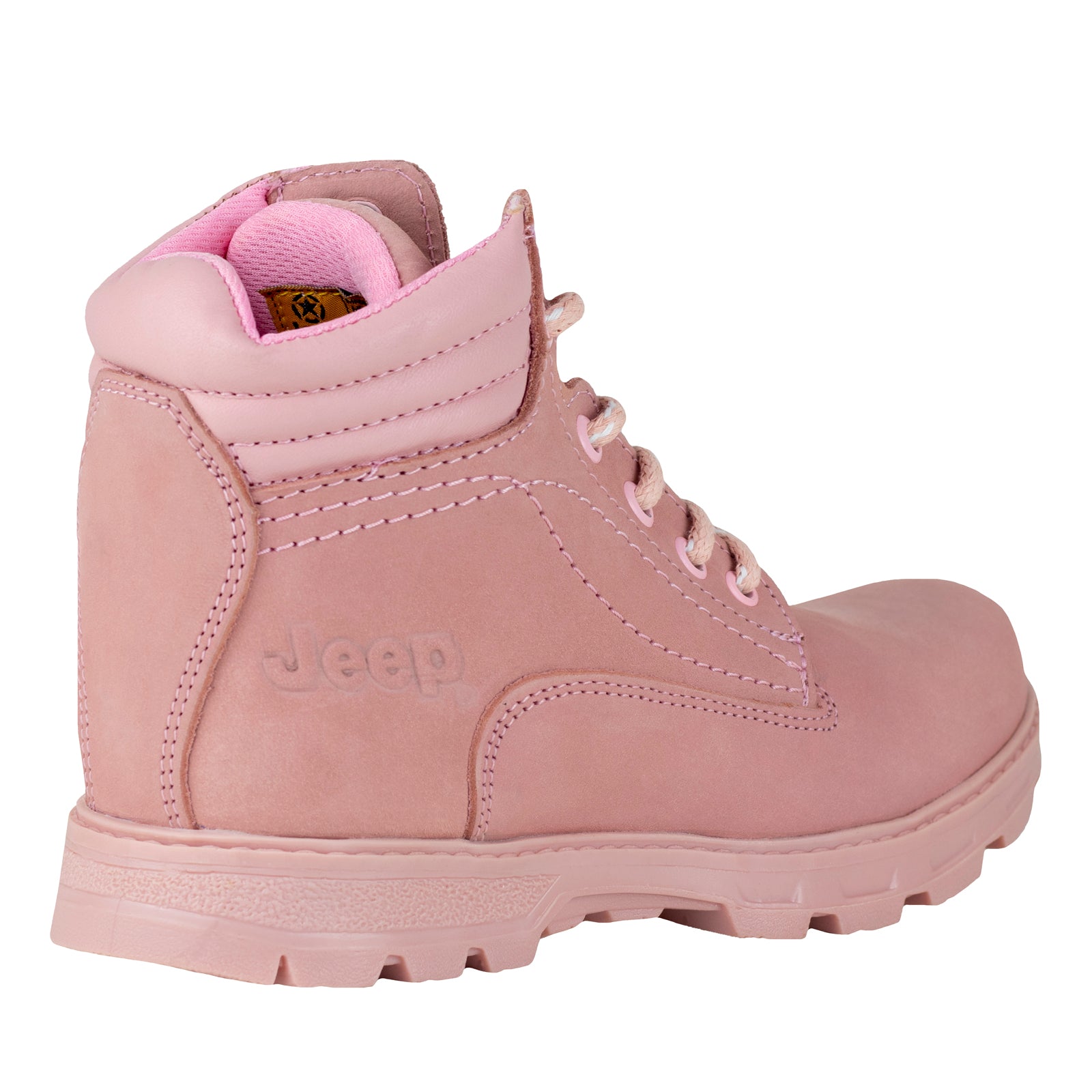 Bota Casual Dama Jeep 20200 Nobuck Rosa